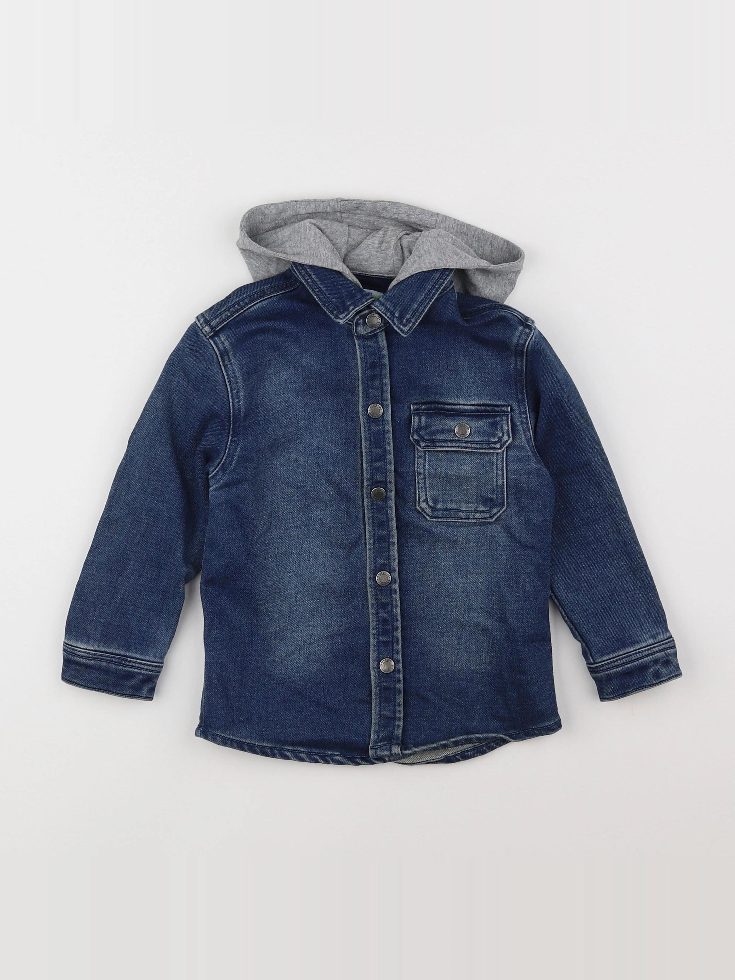 Vertbaudet - veste bleu - 3 ans