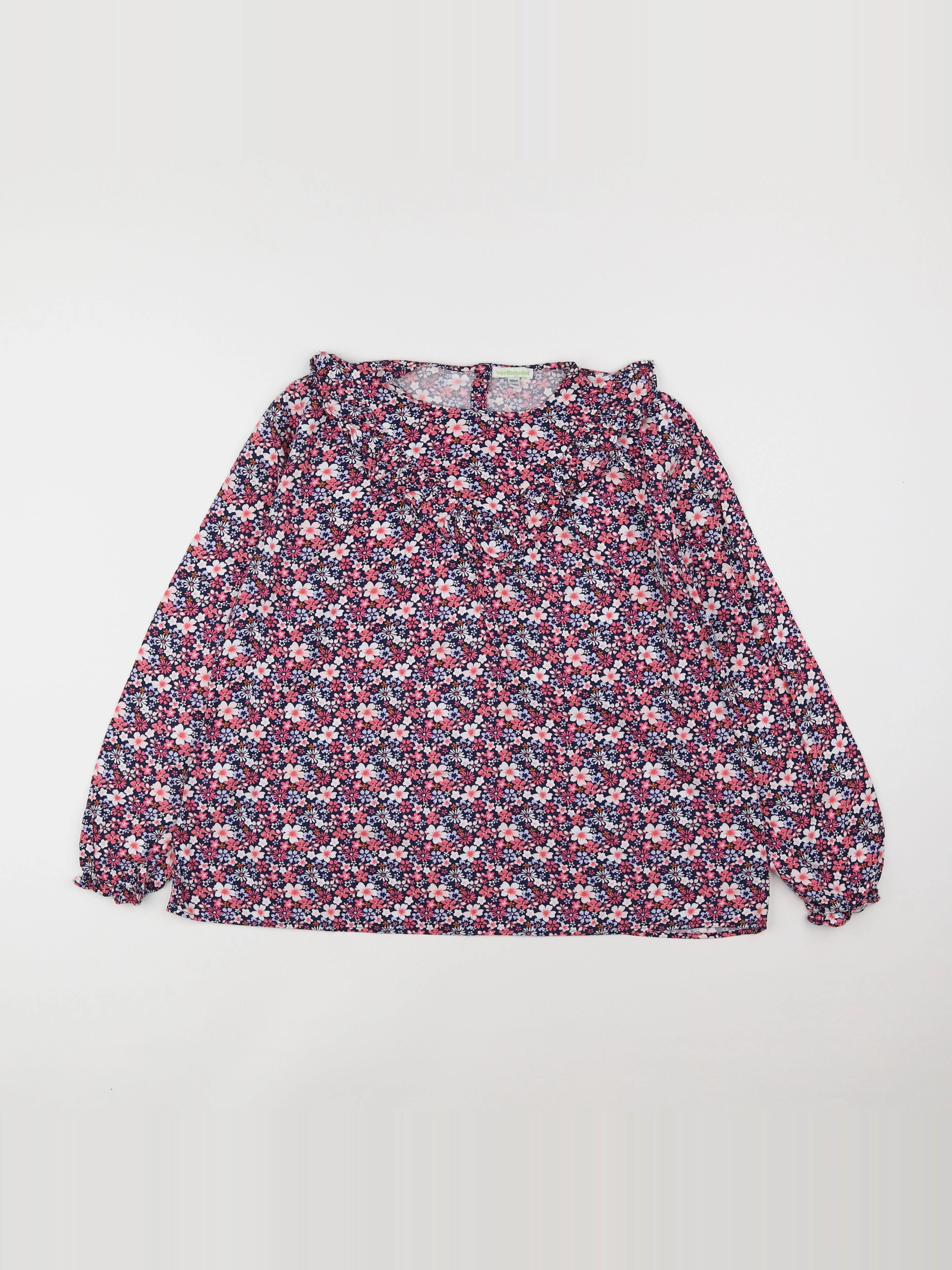 Vertbaudet - blouse rose - 14 ans