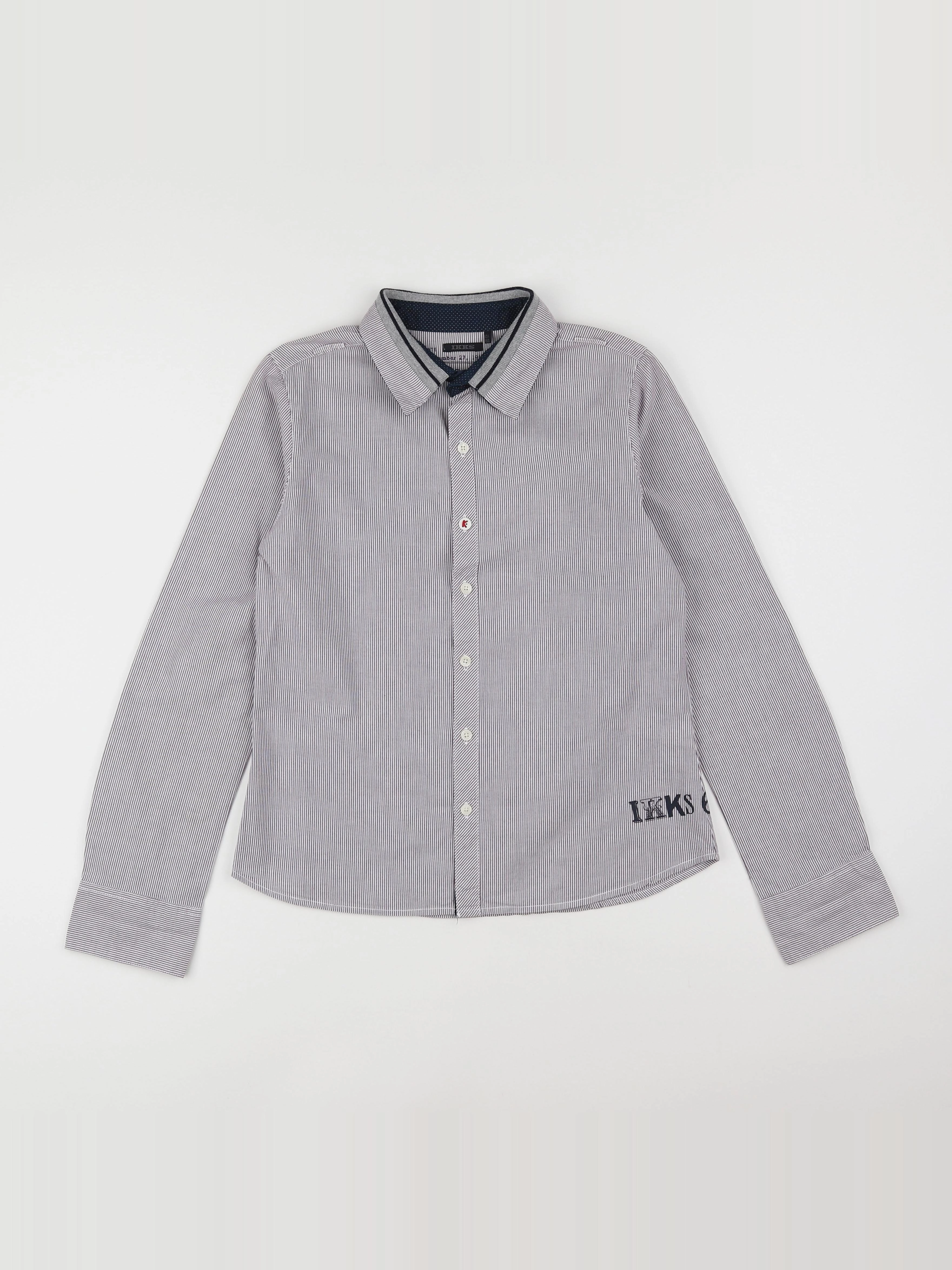 IKKS - chemise gris - 12 ans