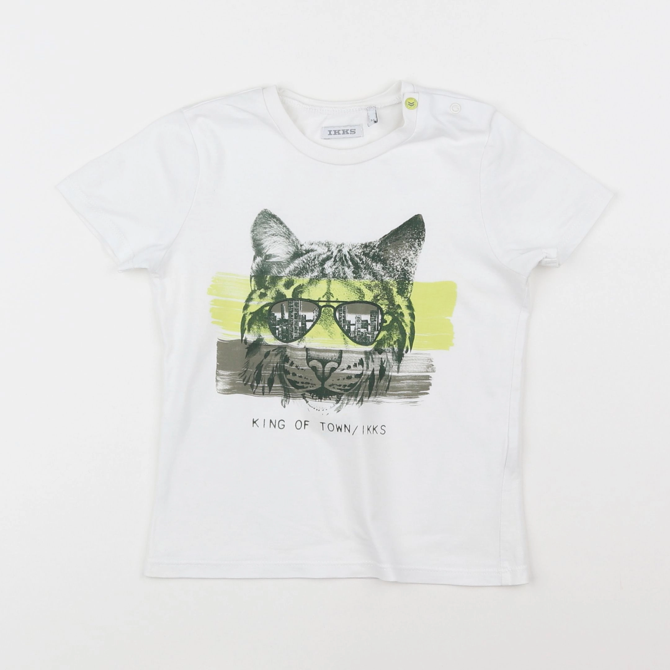 IKKS - tee-shirt blanc - 3 ans