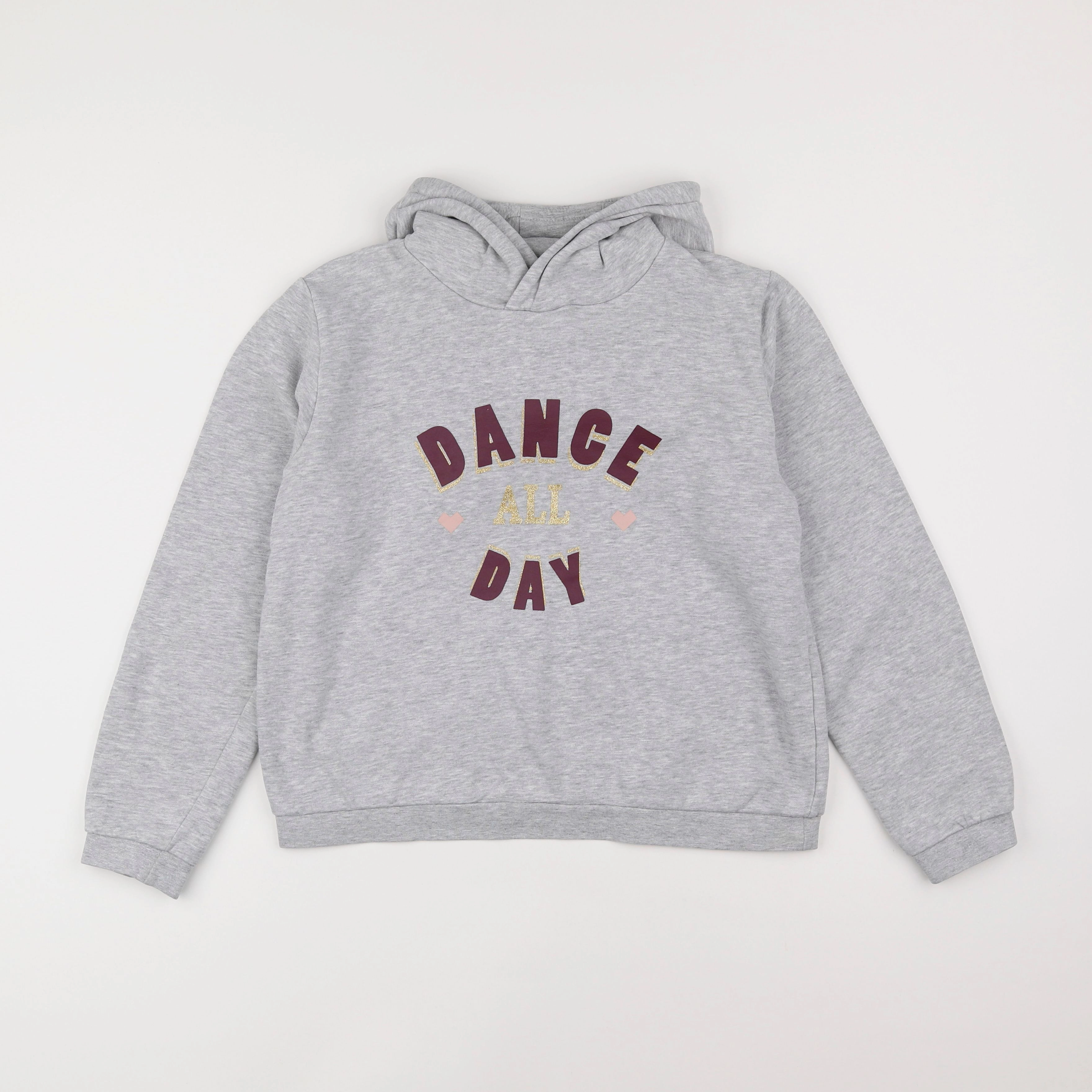 Vertbaudet - sweat gris - 12 ans