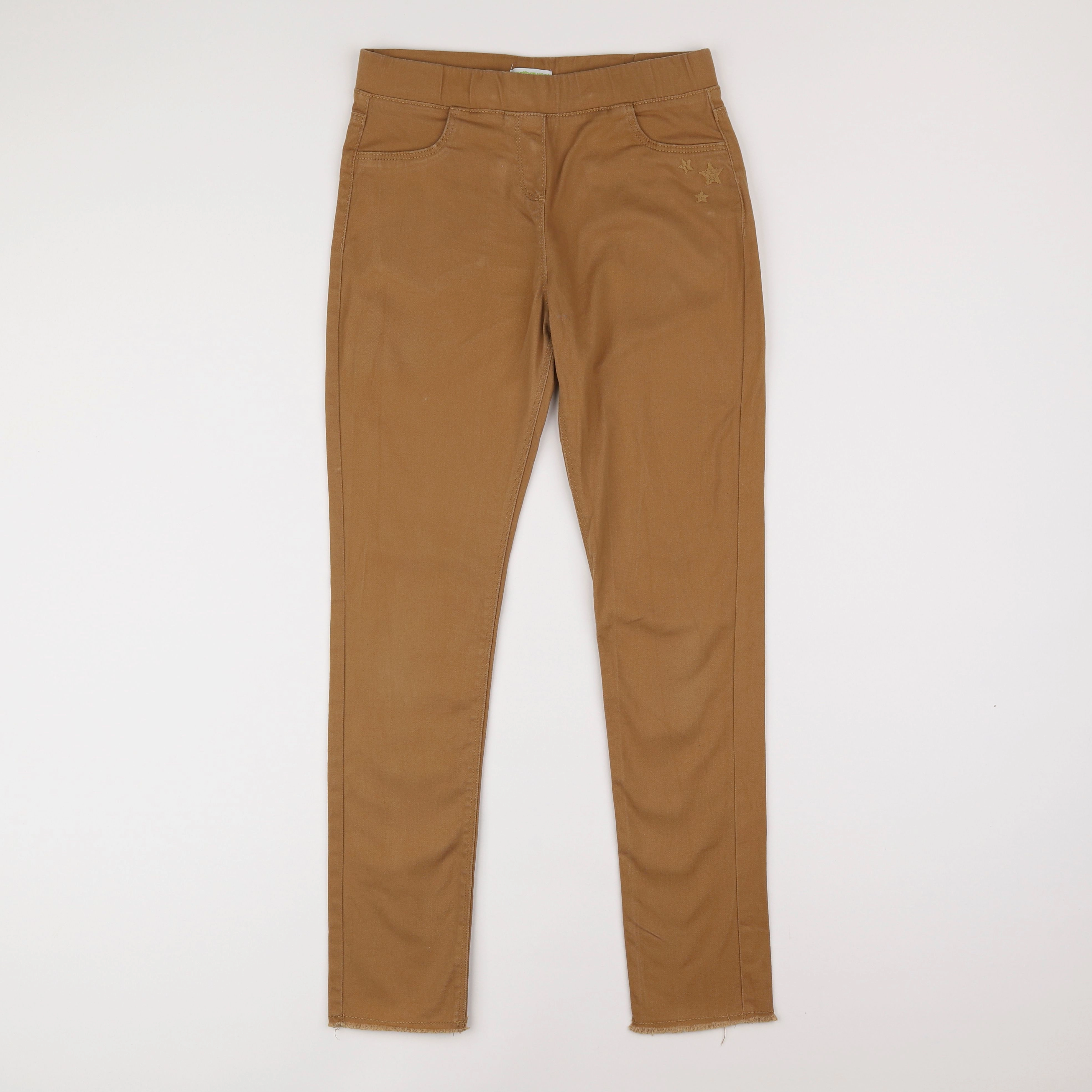 Vertbaudet - jegging marron - 12 ans