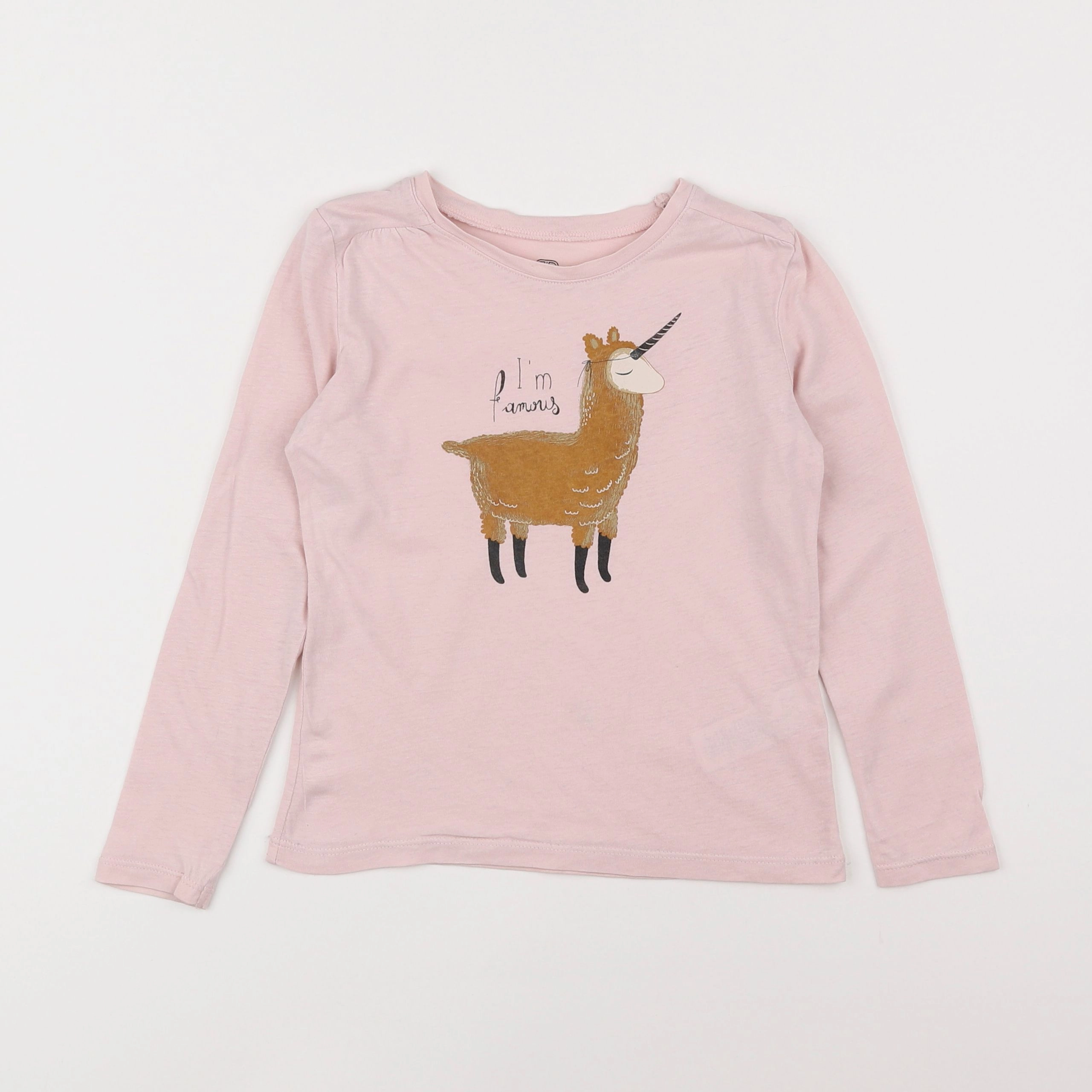 La Redoute - tee-shirt rose - 6 ans