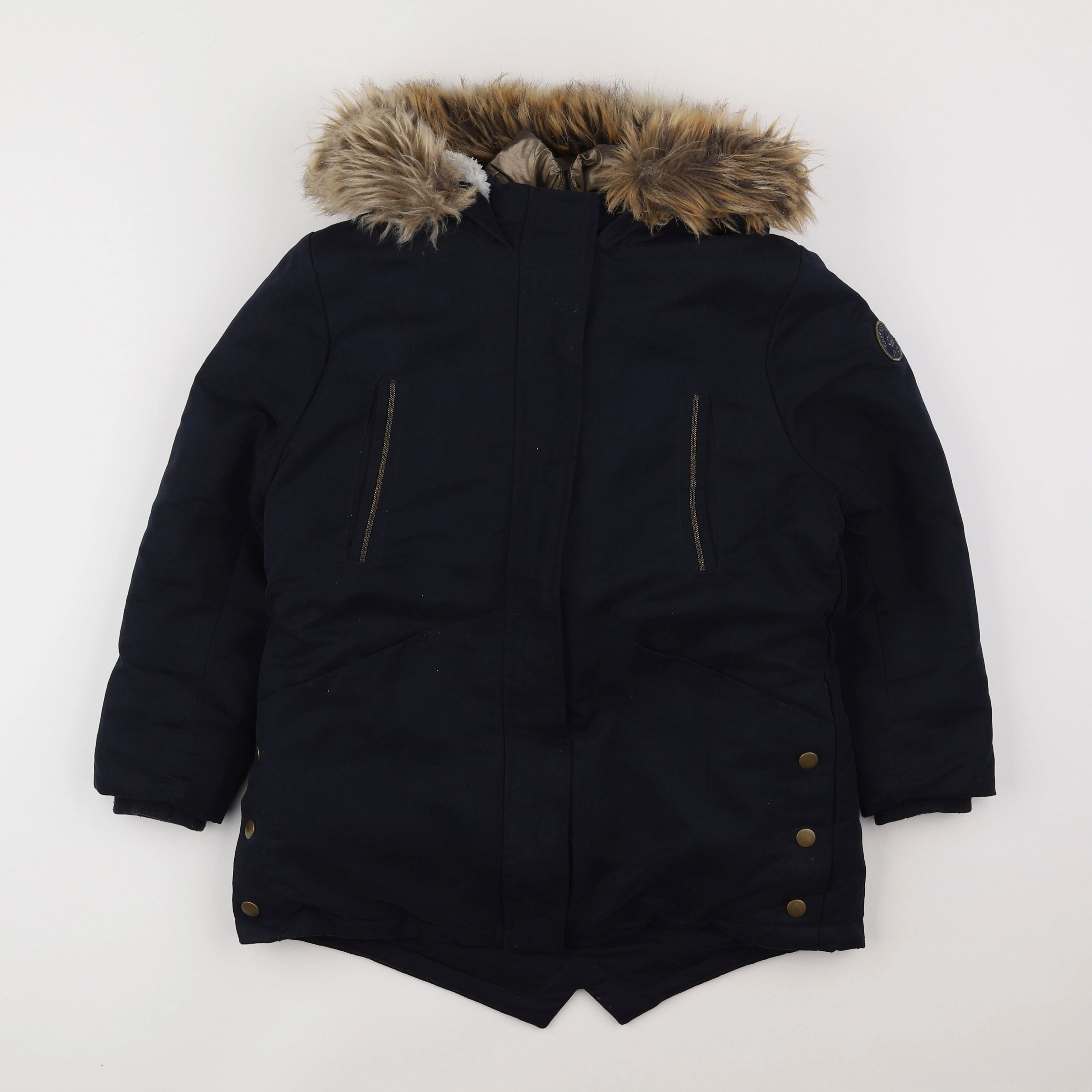 IKKS - parka doublure amovible noir - 10 ans