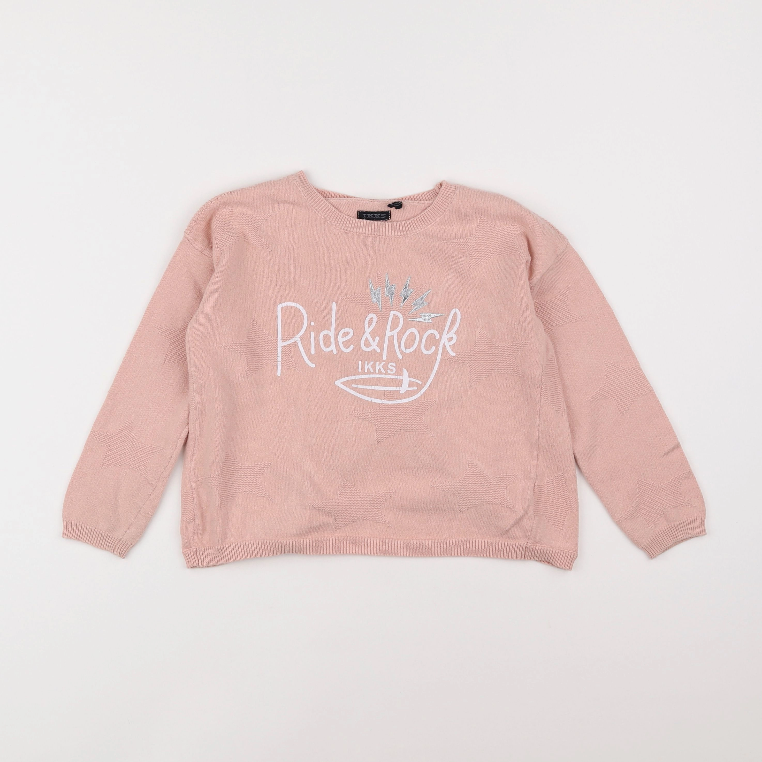 IKKS - pull rose - 5 ans