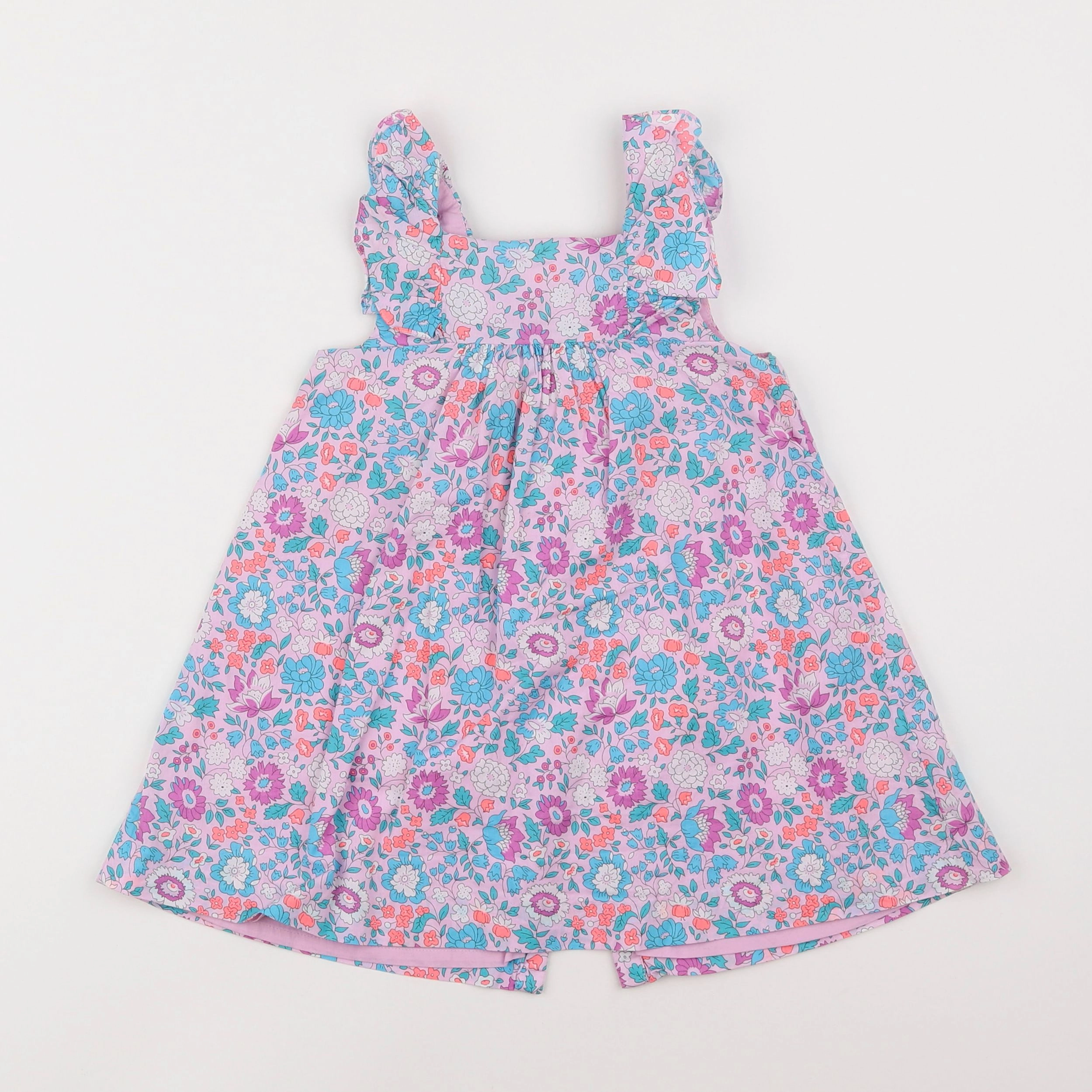 Jacadi - robe liberty multicolore - 2 ans