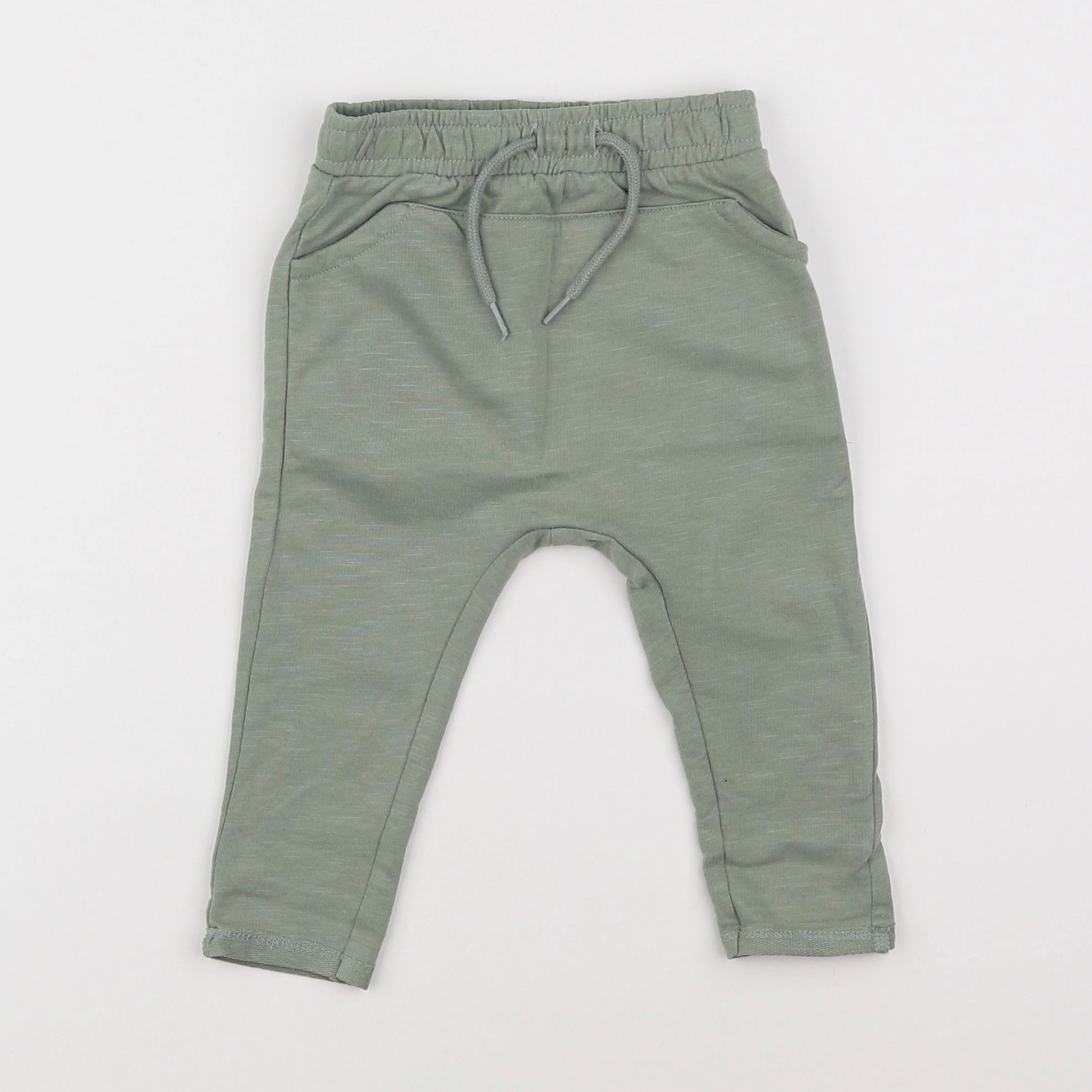 Vertbaudet - pantalon vert - 3 mois