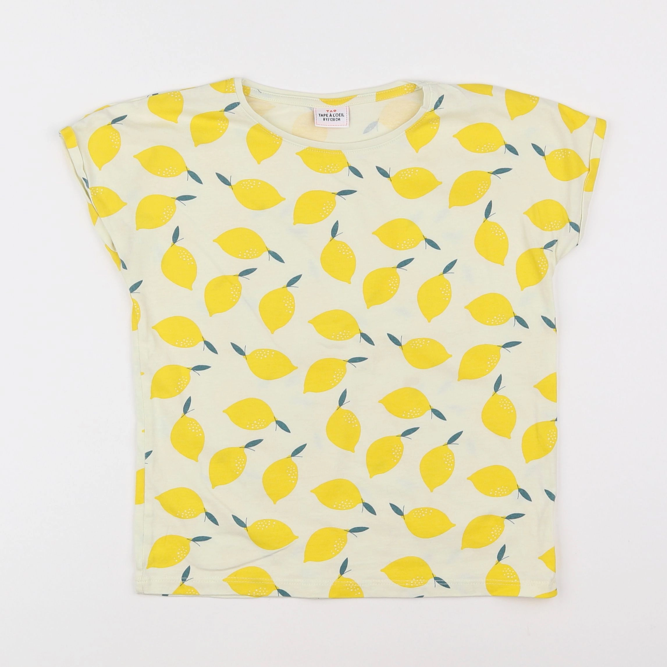 Tape à l'oeil - tee-shirt jaune - 8 ans