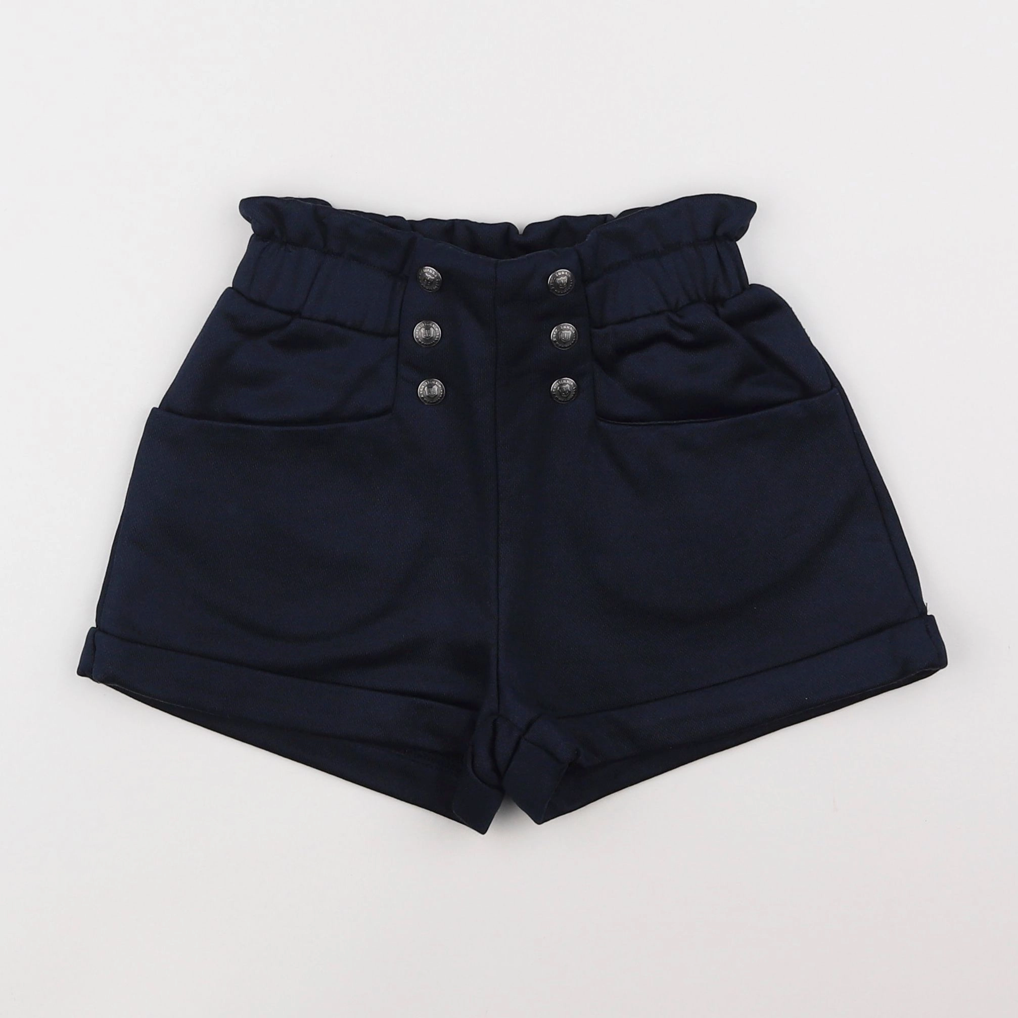 IKKS - short bleu - 6 ans