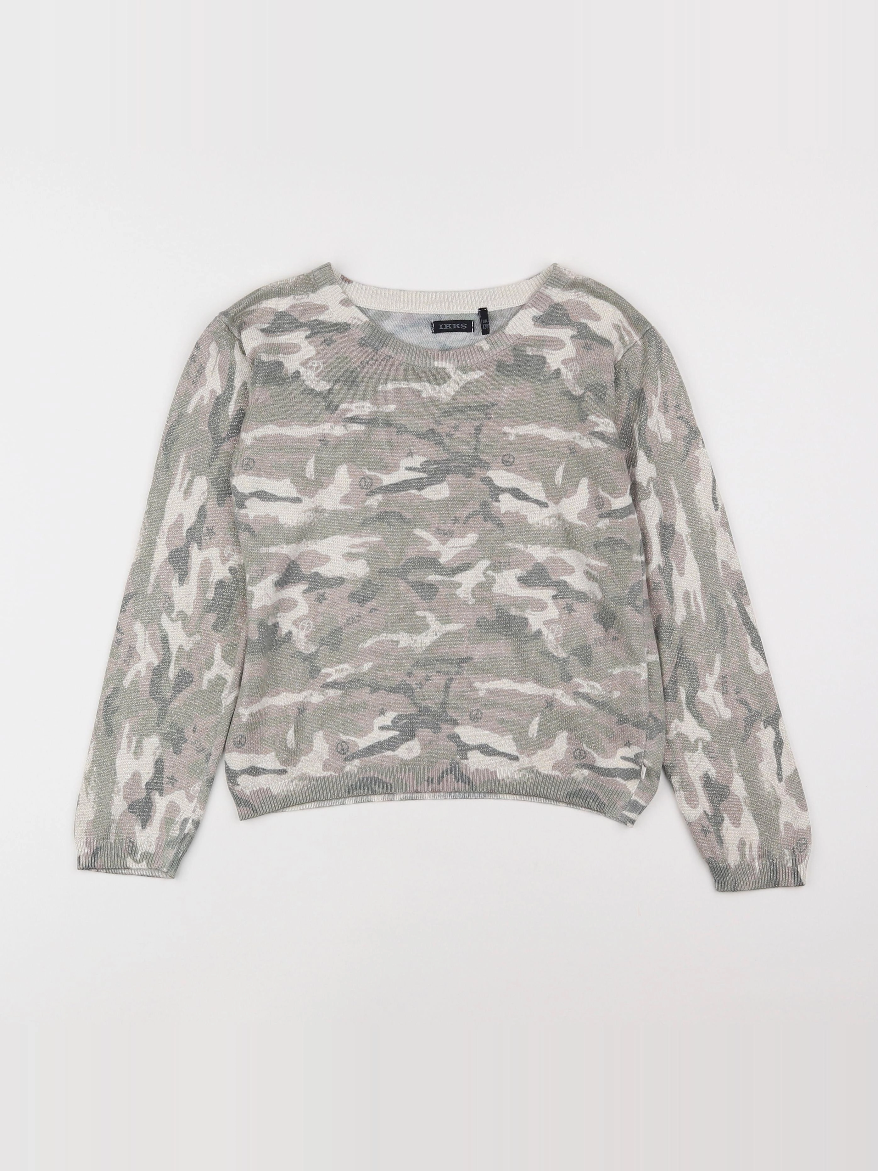 IKKS - pull vert - 8 ans
