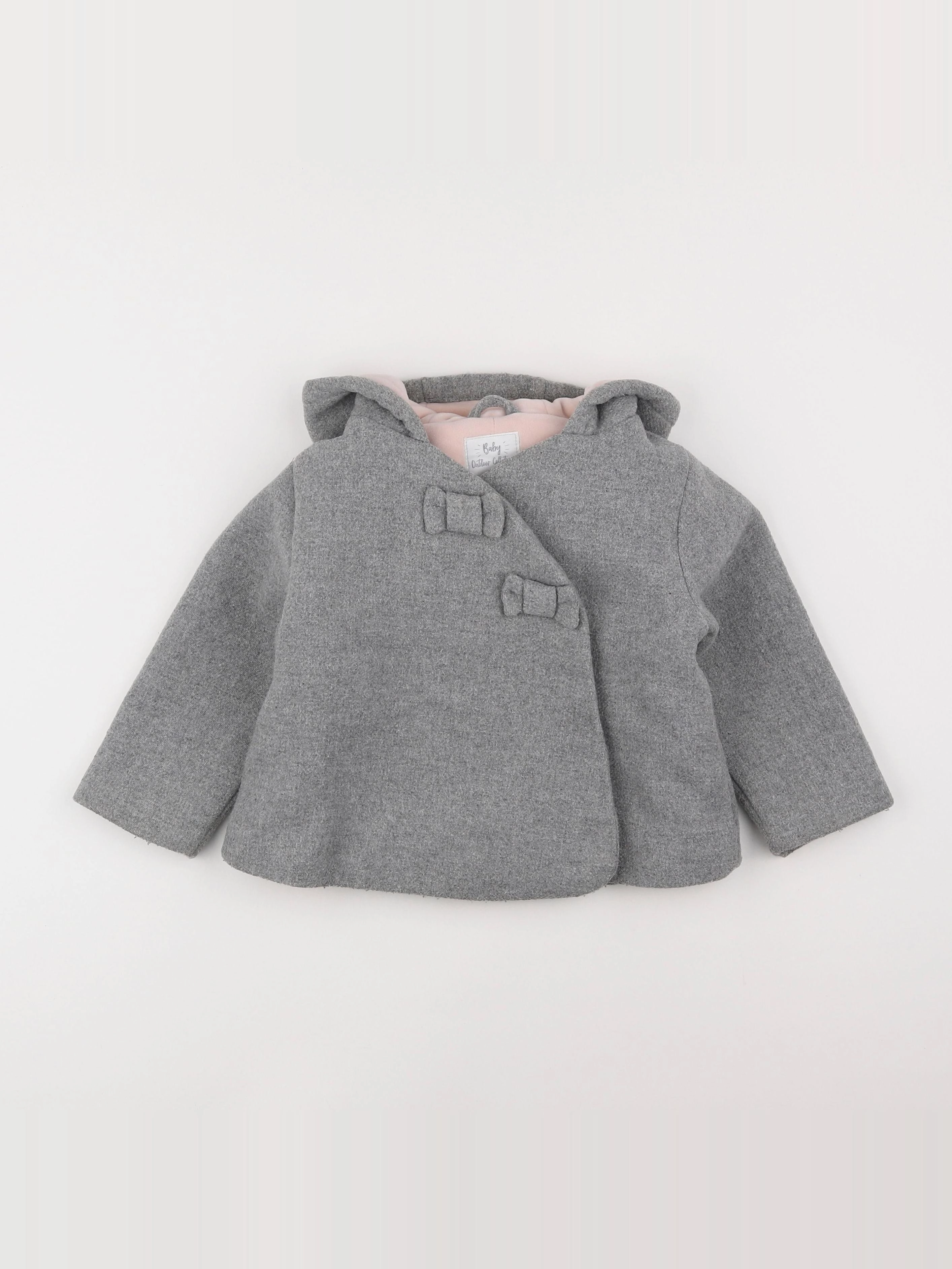 Vertbaudet - veste gris - 2 ans