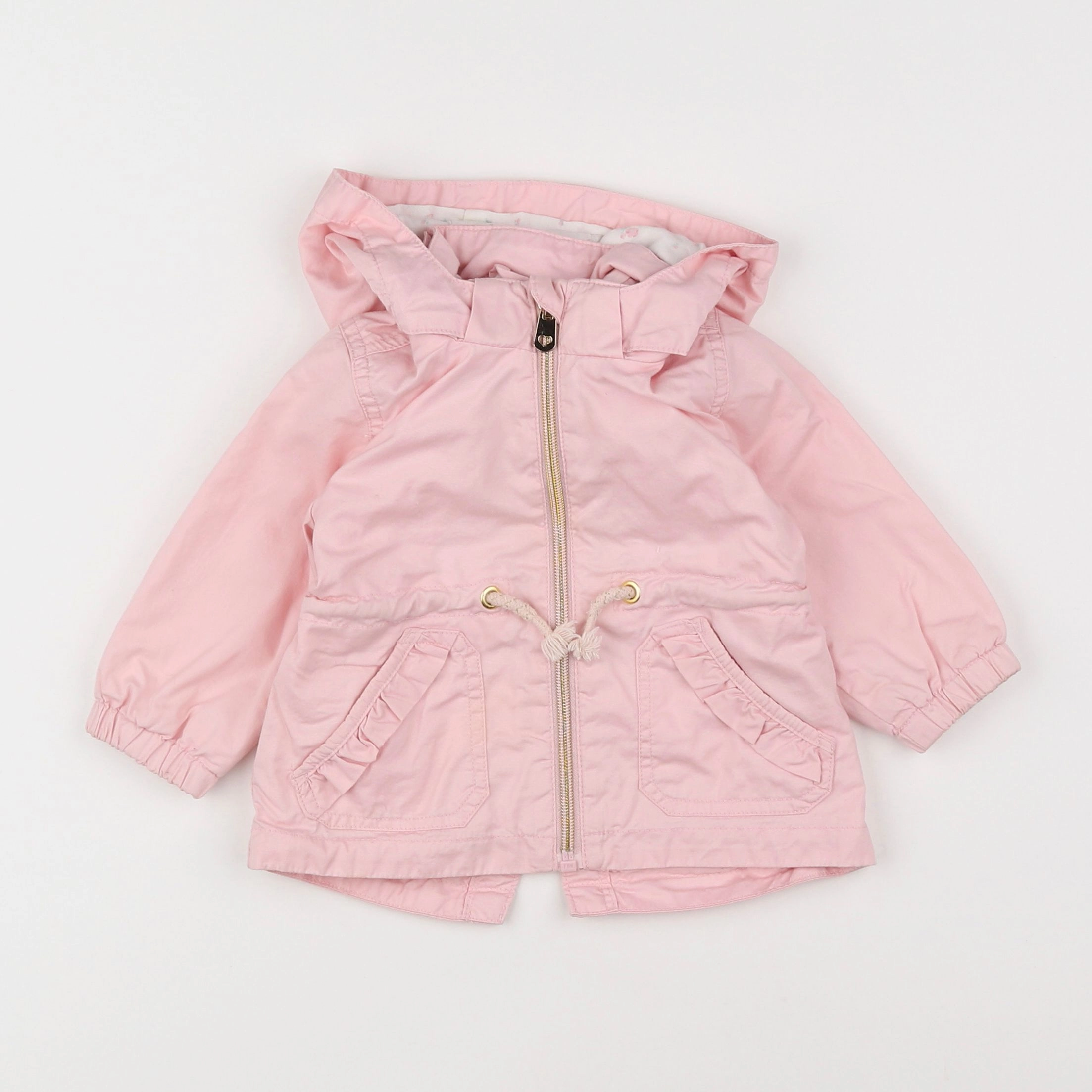 H&M - veste rose - 3/6 mois