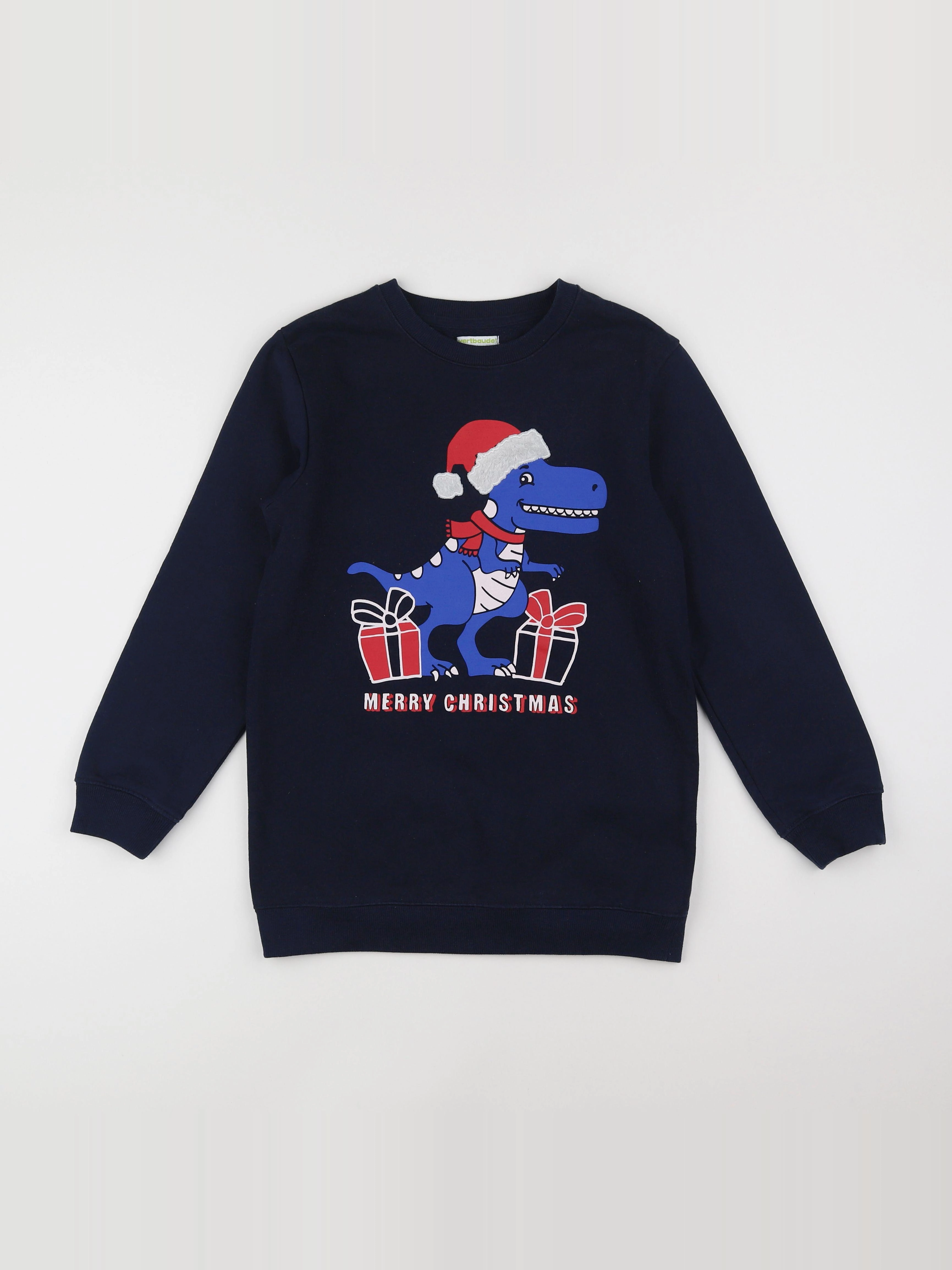 Vertbaudet - sweat bleu - 12 ans
