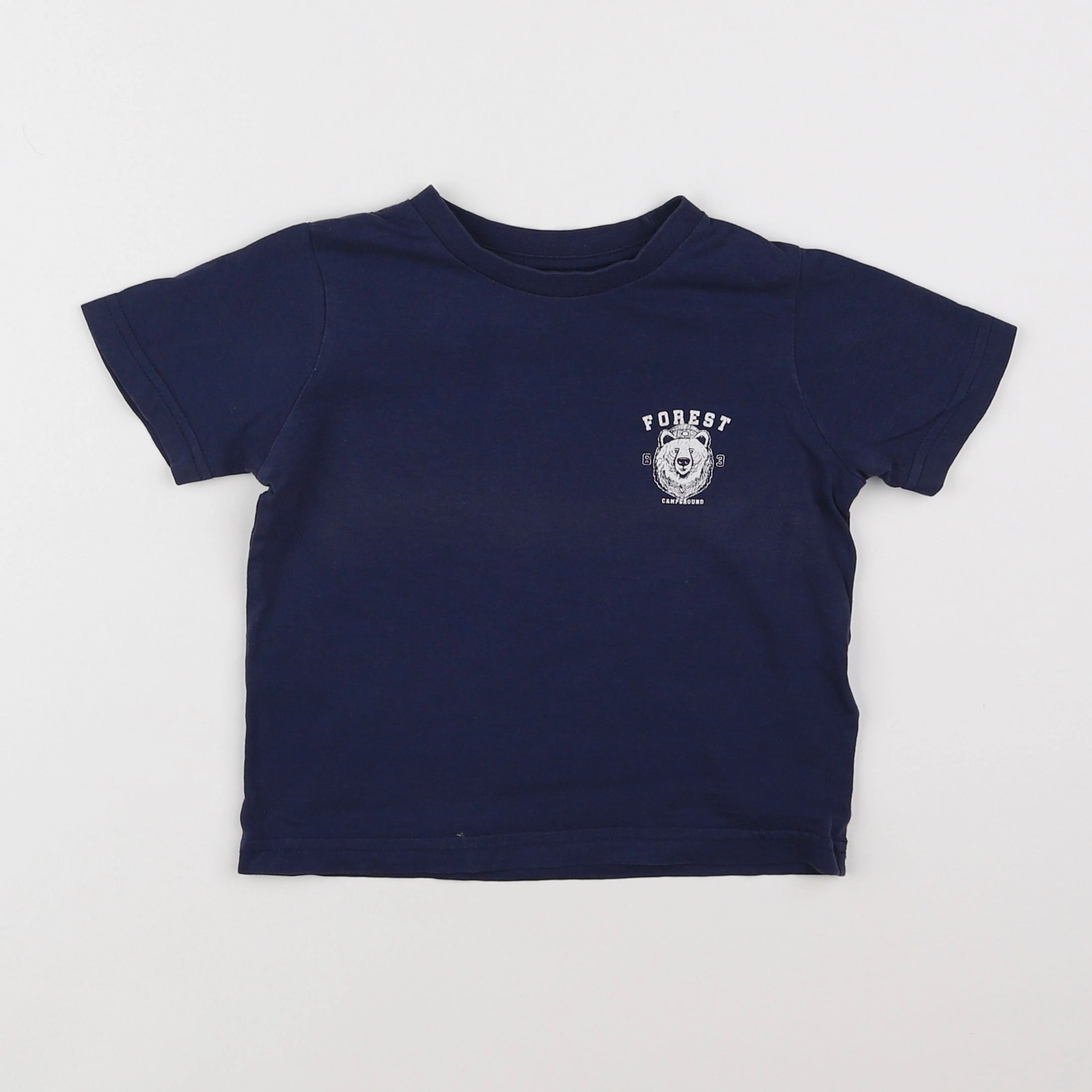 Vertbaudet - tee-shirt bleu - 3 ans