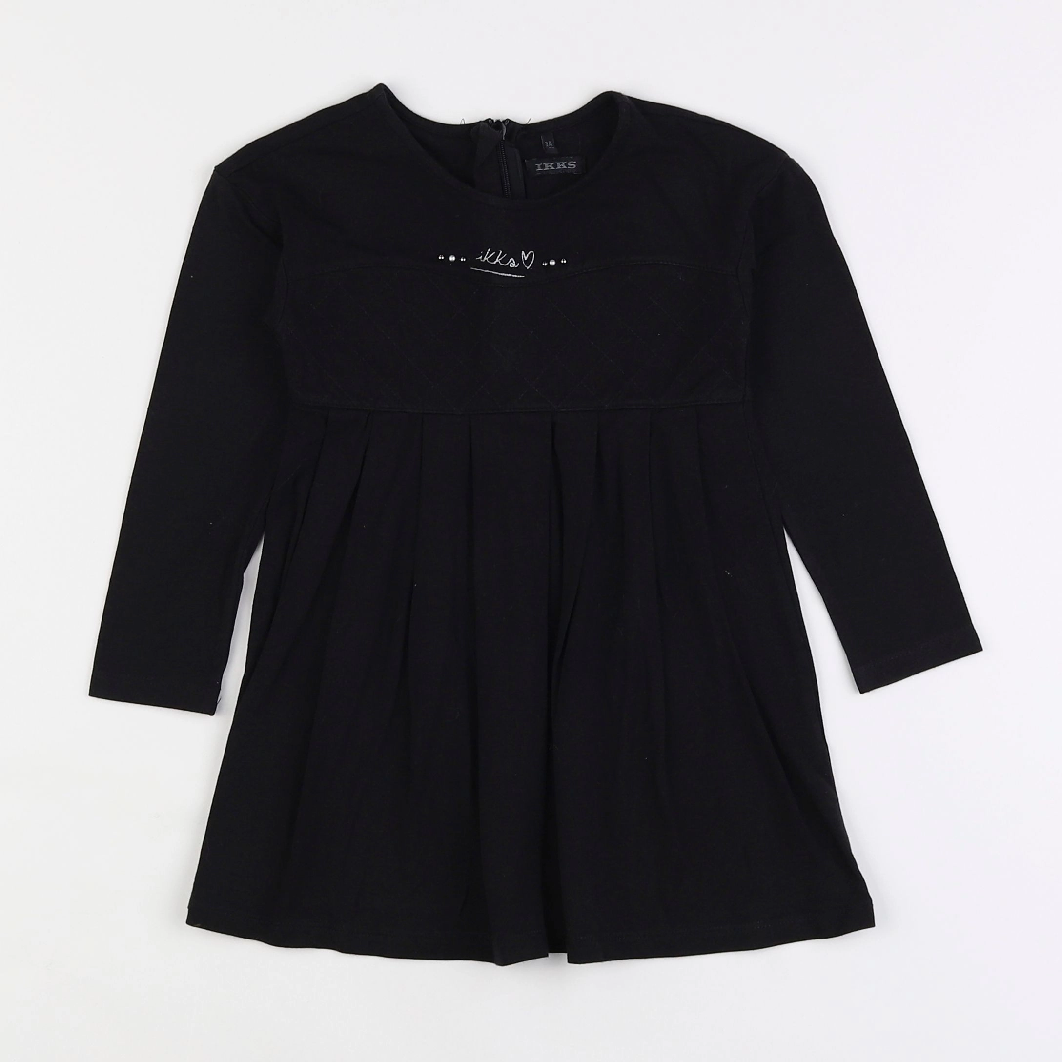 IKKS - robe noir - 3 ans