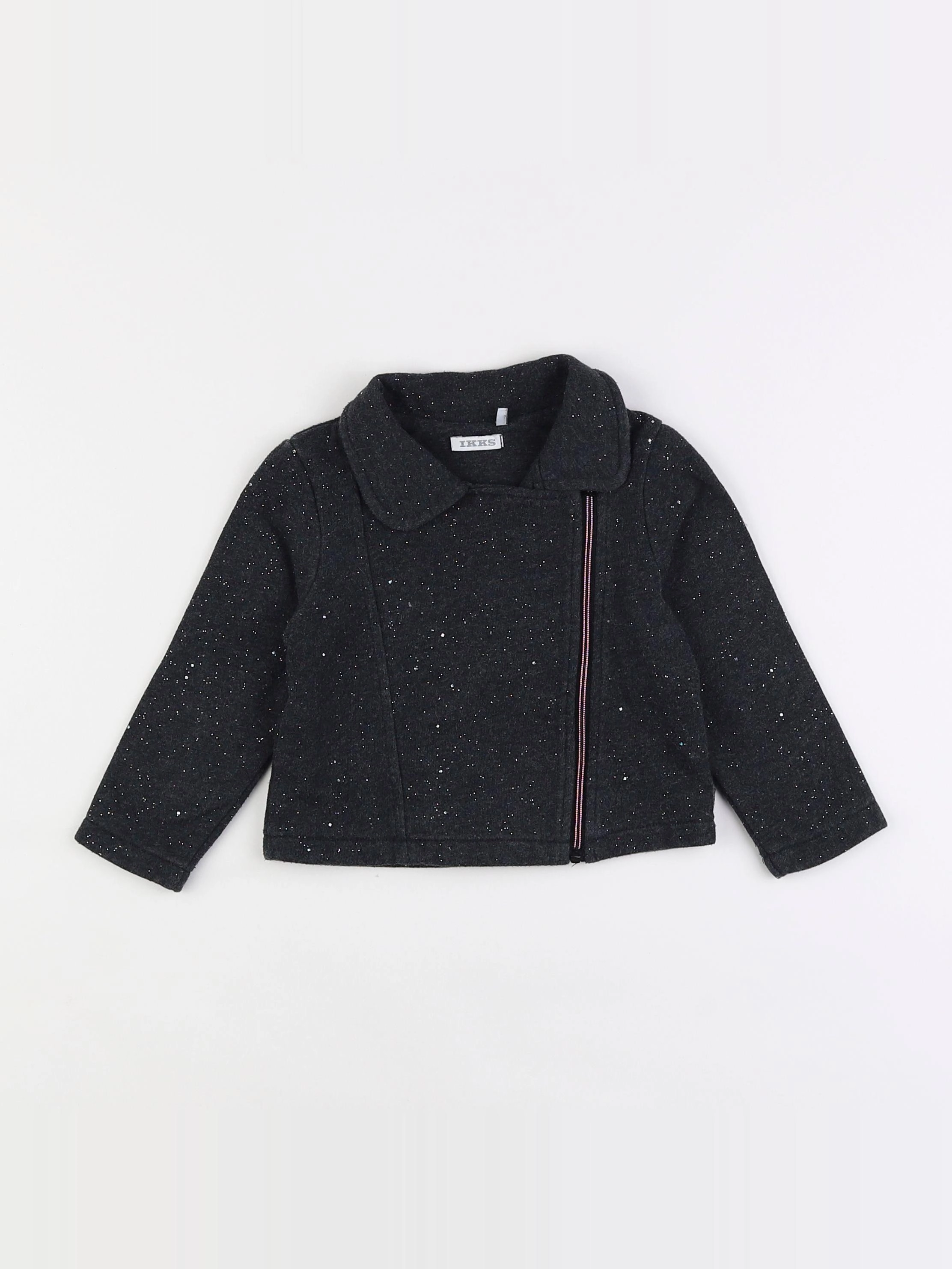 IKKS - sweat imprimé au dos gris, multicolore - 2 ans