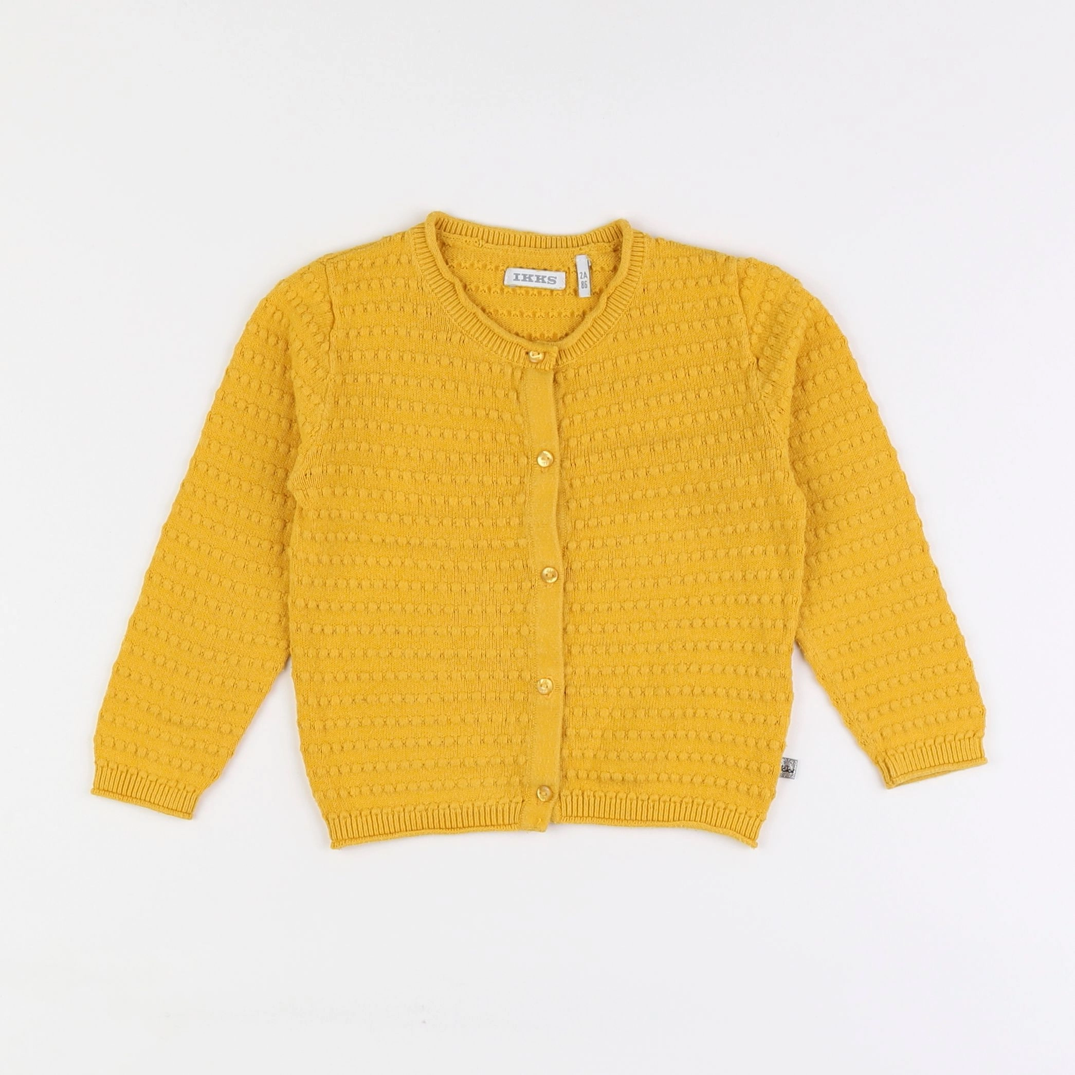 IKKS - gilet jaune - 2 ans