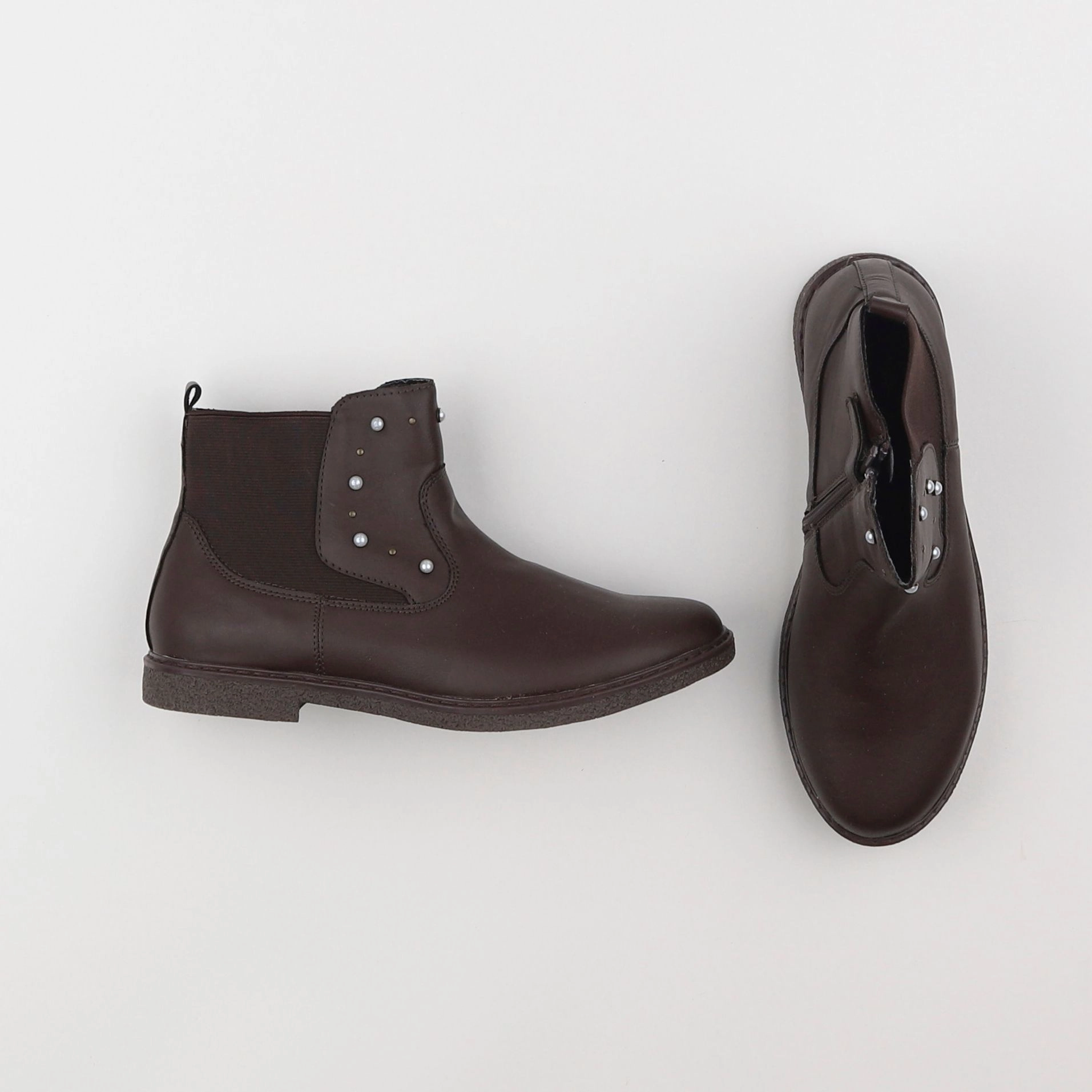 Vertbaudet - boots marron - pointure 37