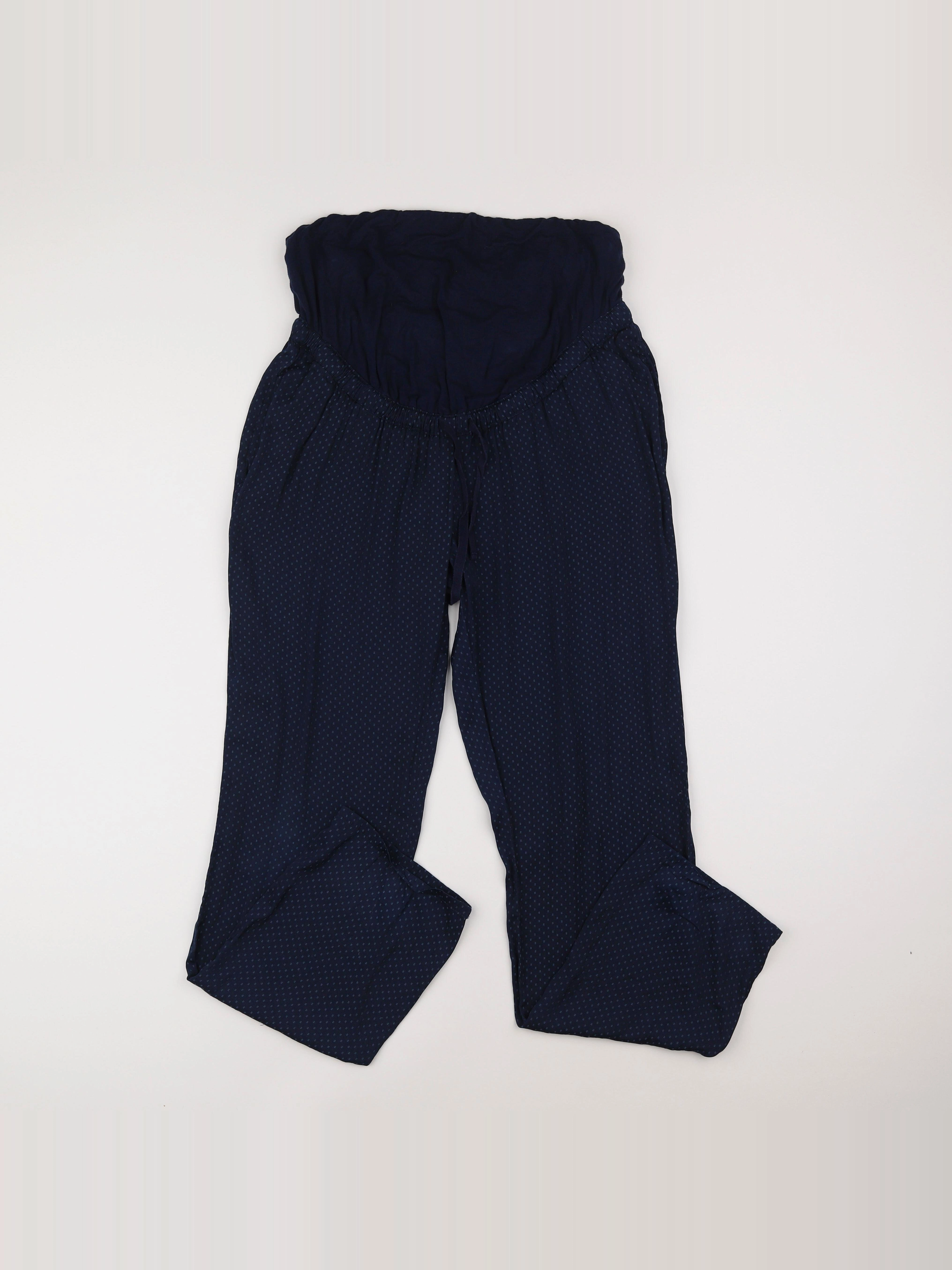 Vertbaudet - pantalon grossesse bleu - 42