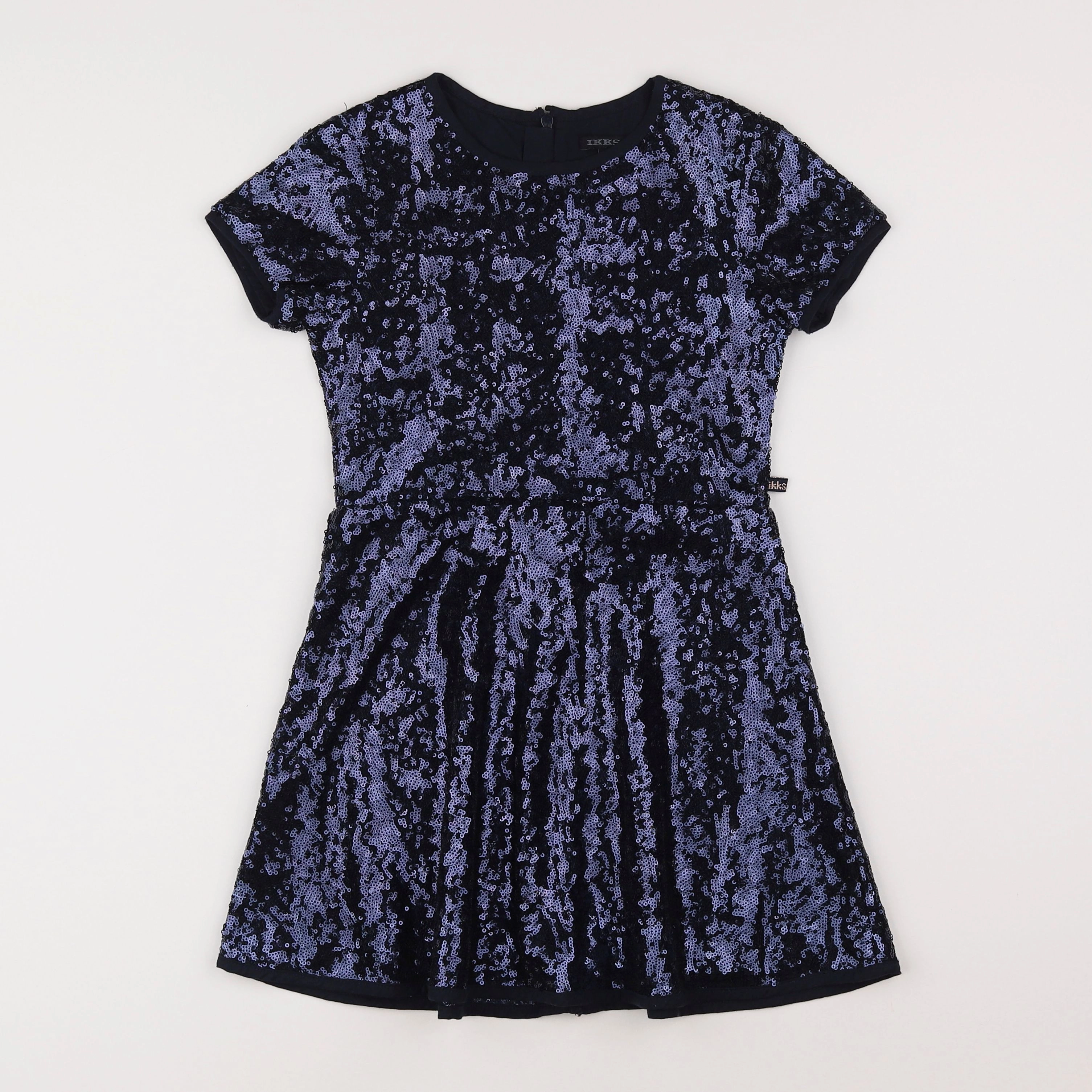 IKKS - robe bleu - 8 ans