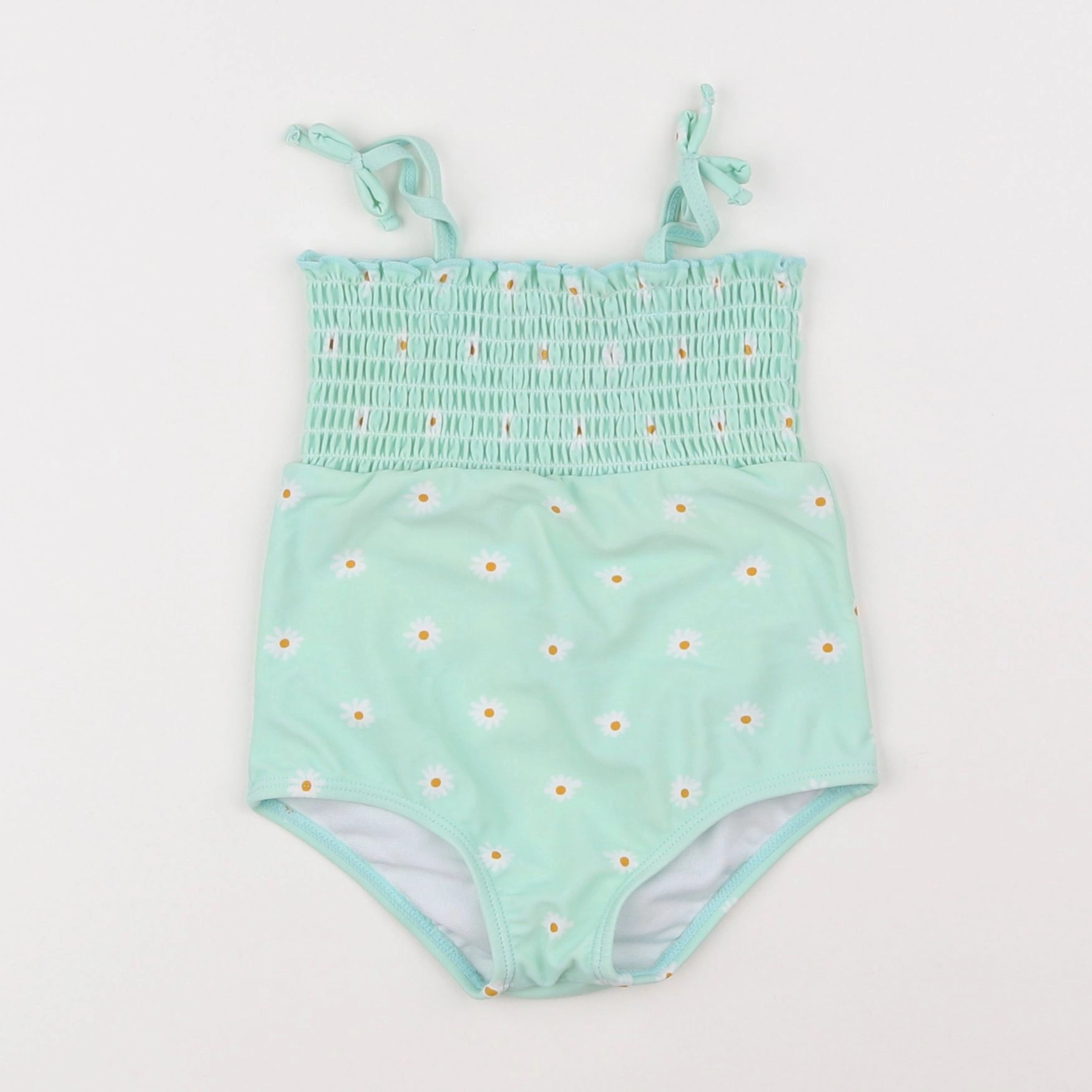 Vertbaudet - maillot de bain vert - 3 ans