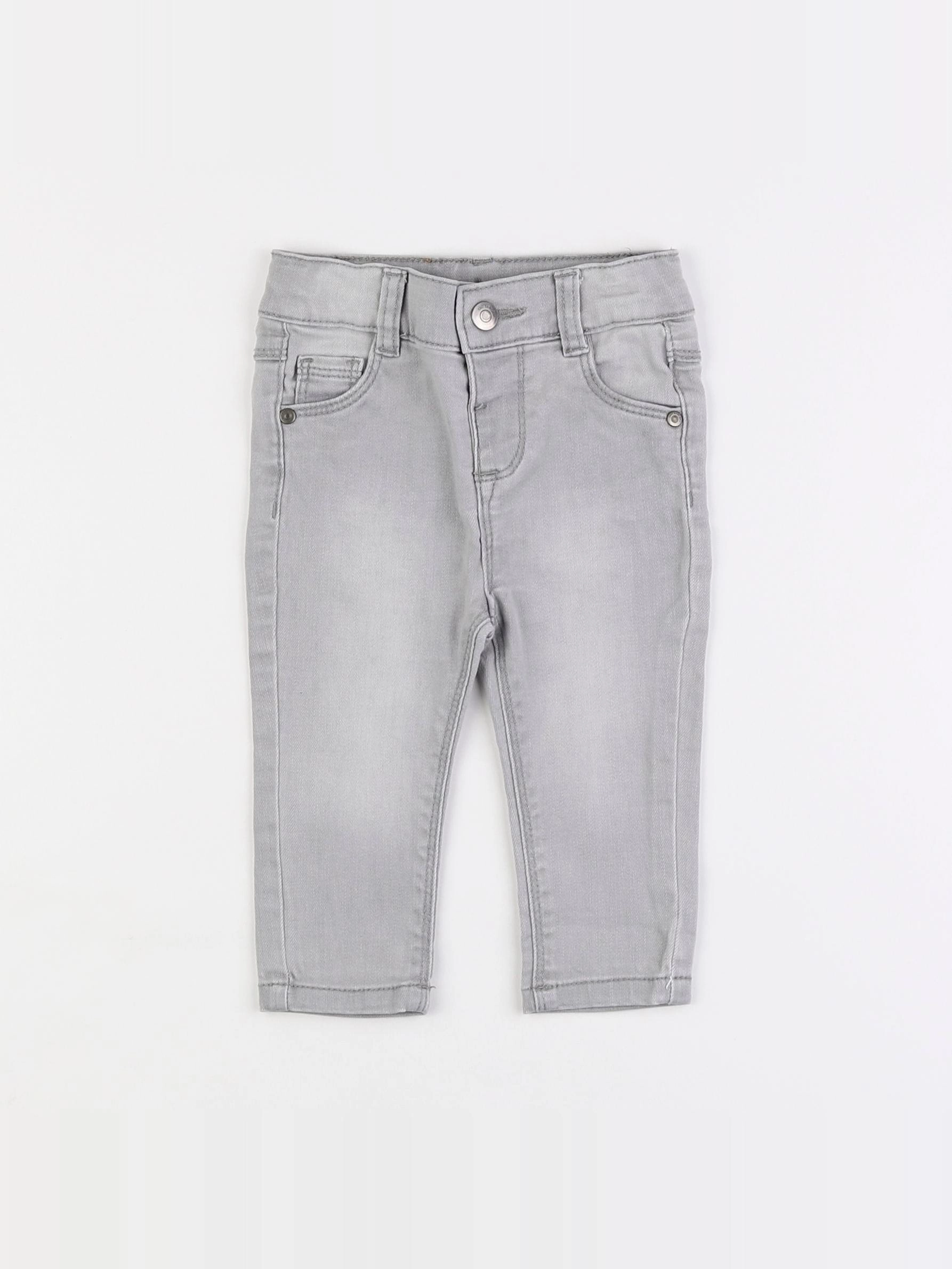 Tape à l'oeil - pantalon gris - 12 mois