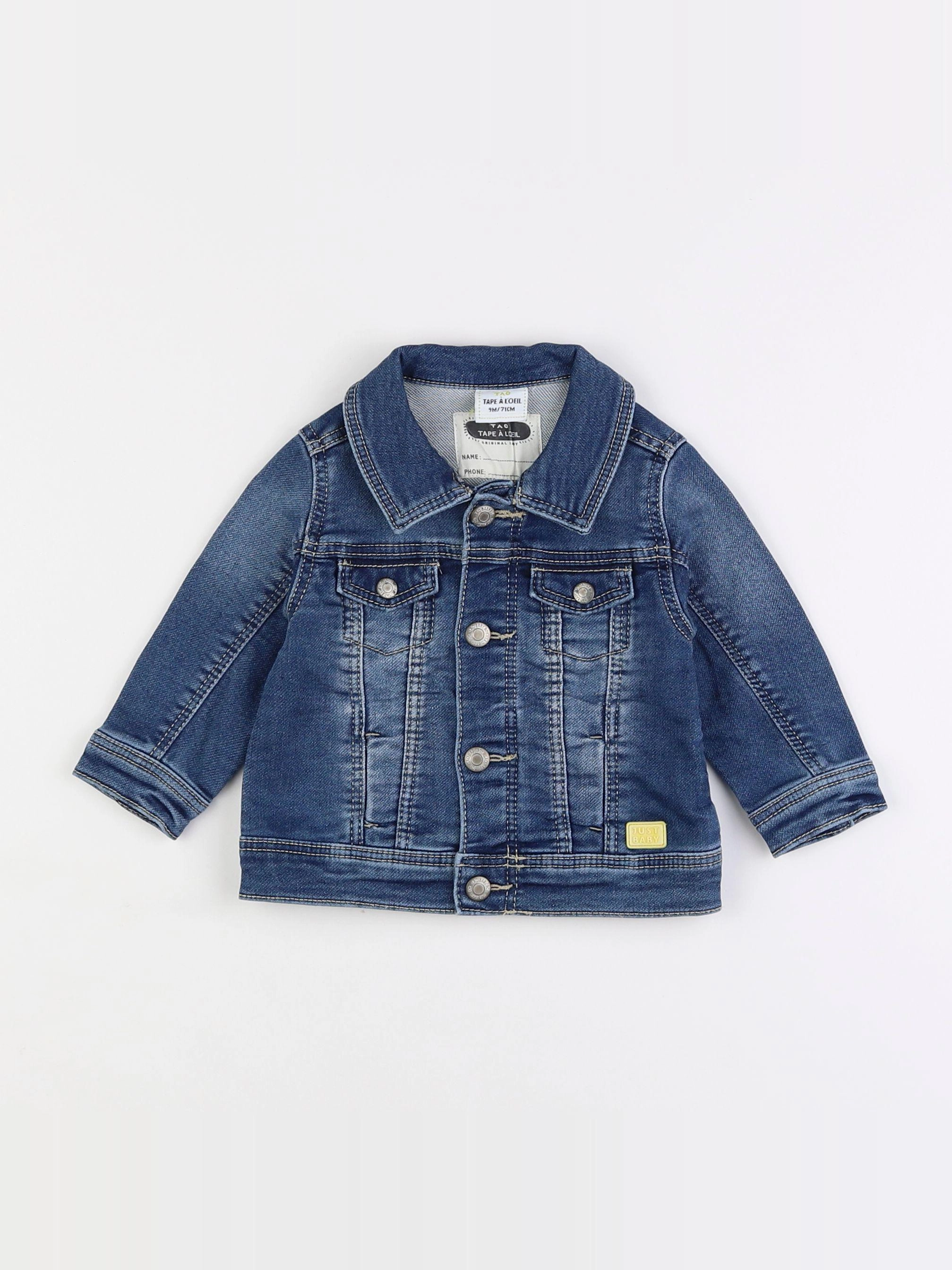 Tape à l'oeil - veste bleu - 9 mois