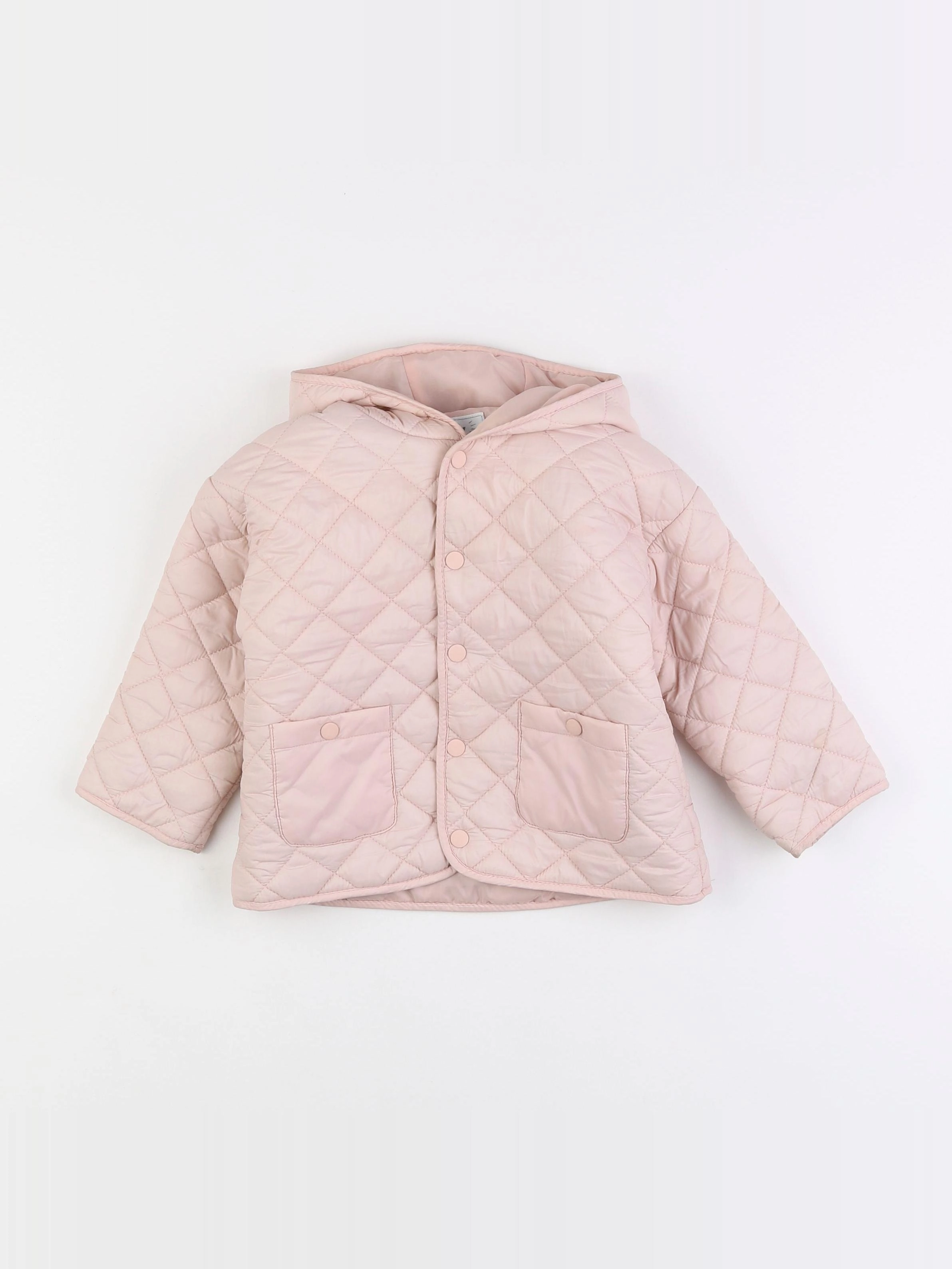 Vertbaudet - doudoune rose - 2 ans