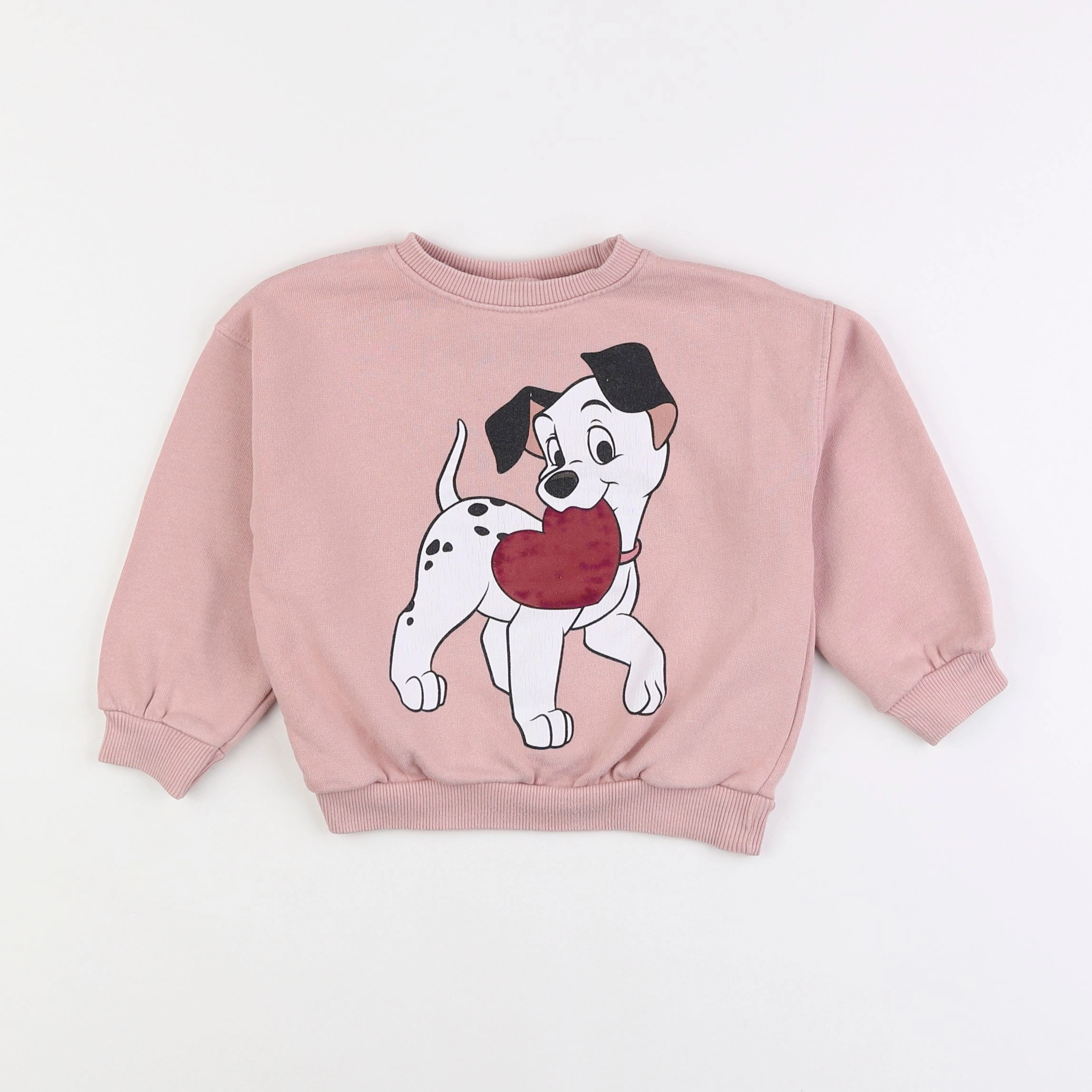 Zara - sweat rose - 18 mois à 2 ans