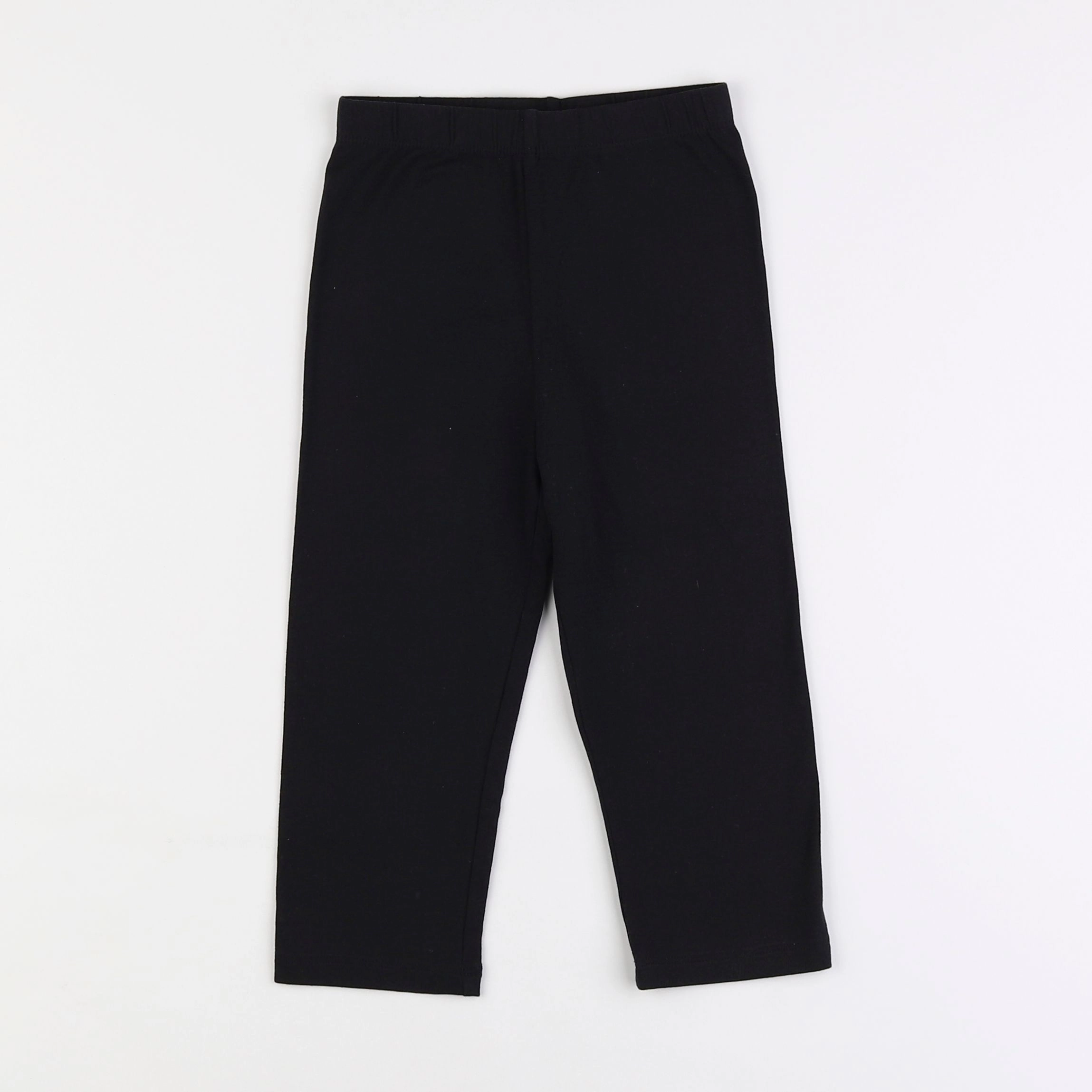 Vertbaudet - legging court noir - 7 ans