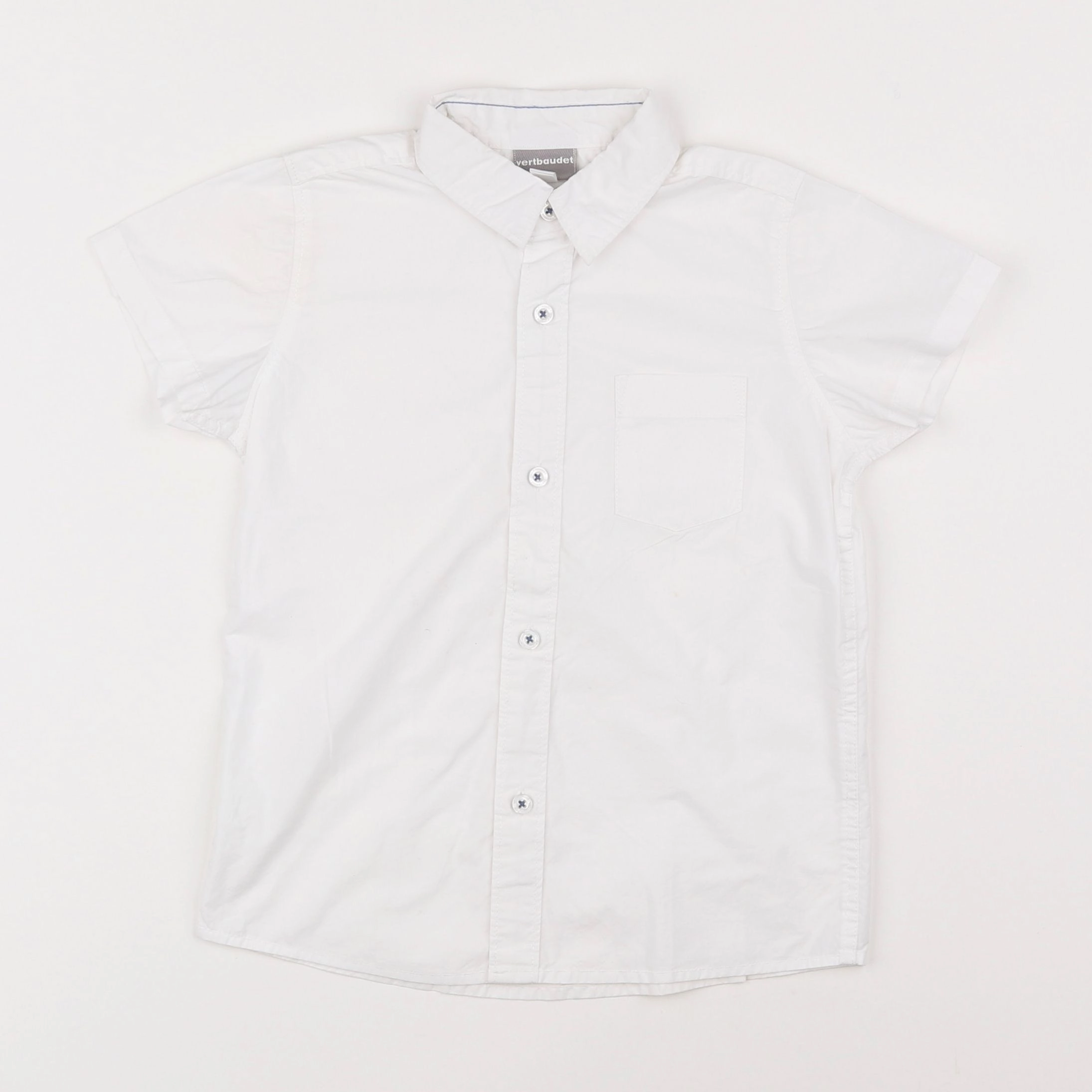 Vertbaudet - chemise blanc - 4 ans