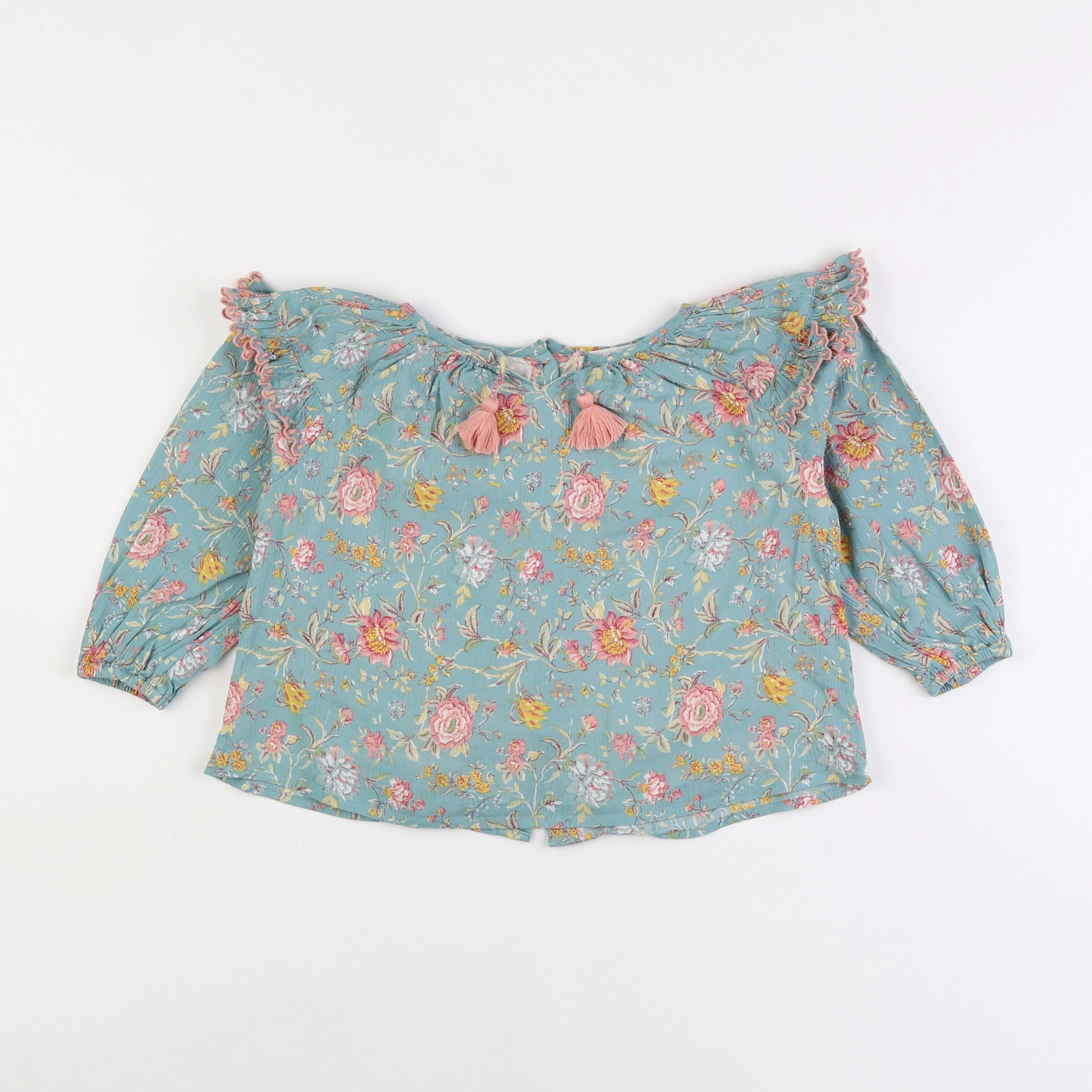 Louise Misha - blouse vert - 2 ans