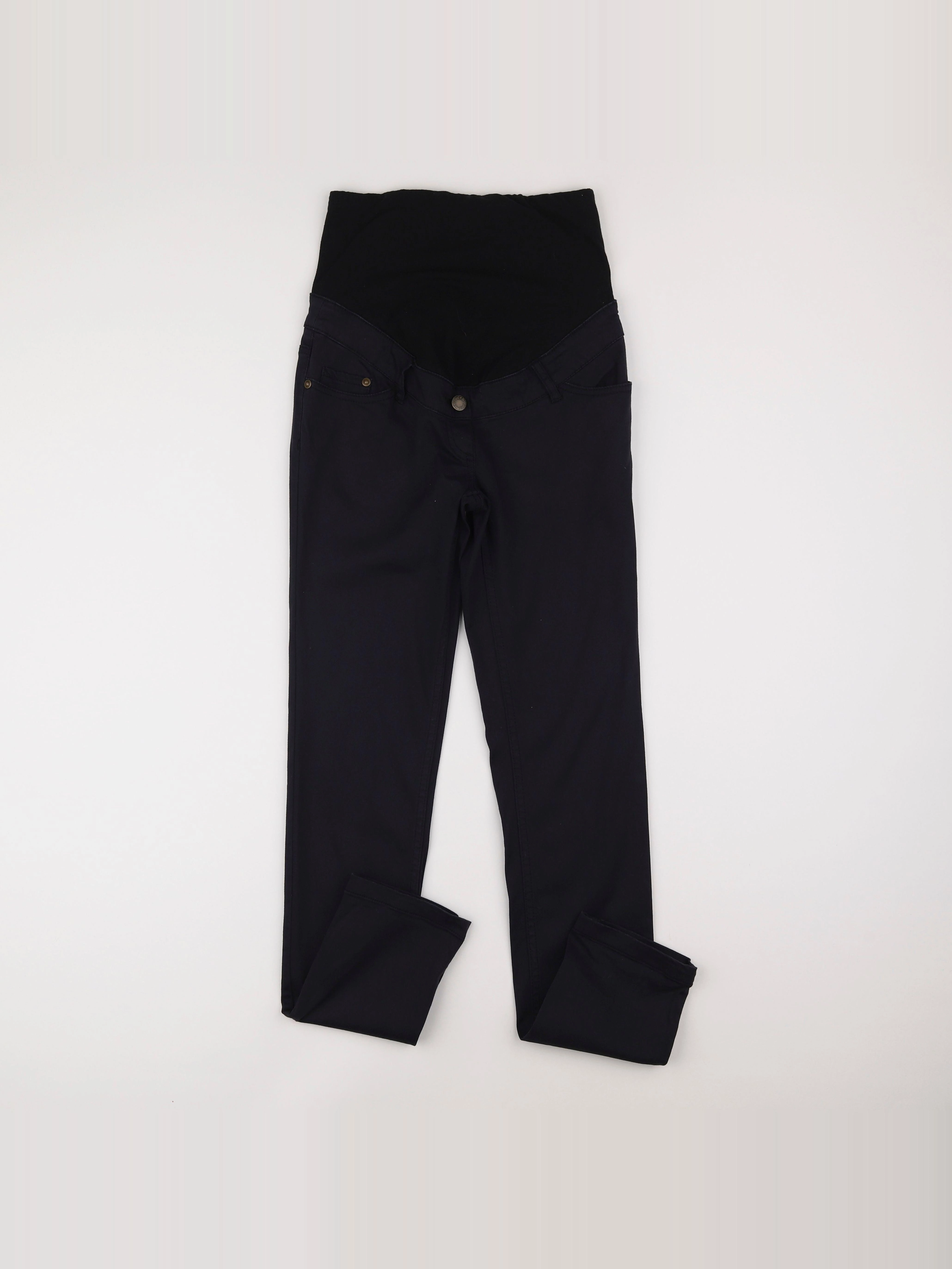Vertbaudet - pantalon grossesse bleu - 34