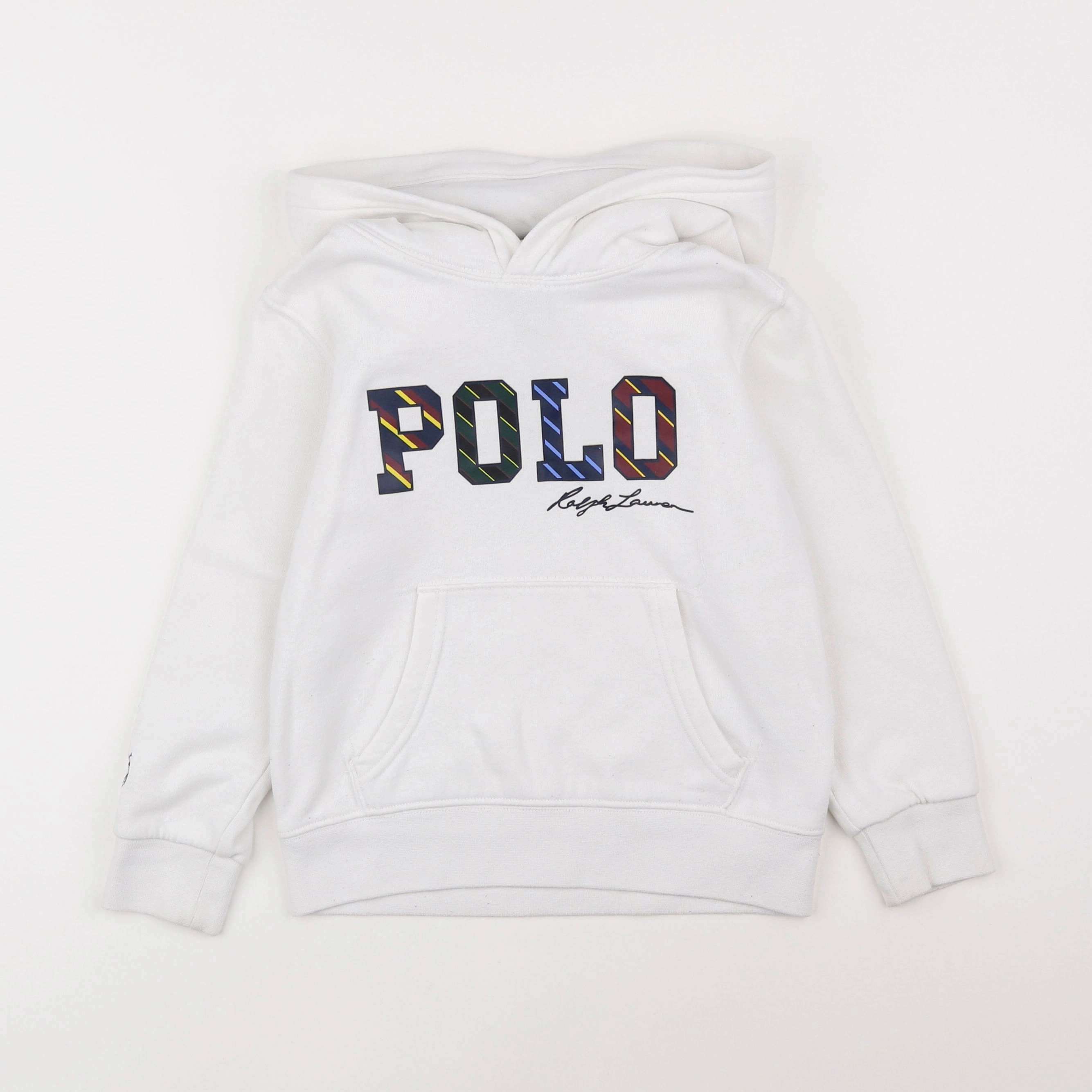 Ralph Lauren - sweat blanc - 5 ans