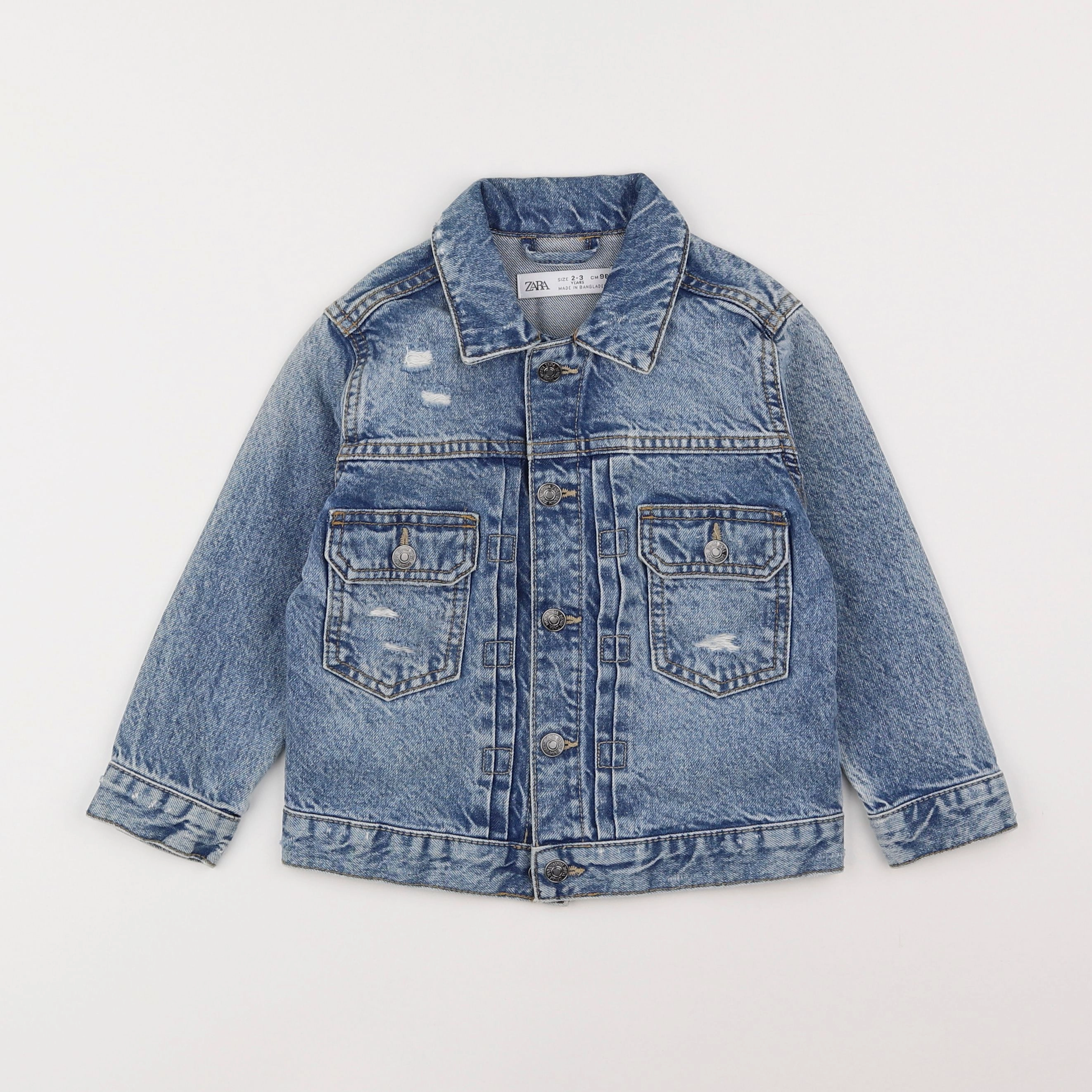 Zara - veste bleu - 2/3 ans