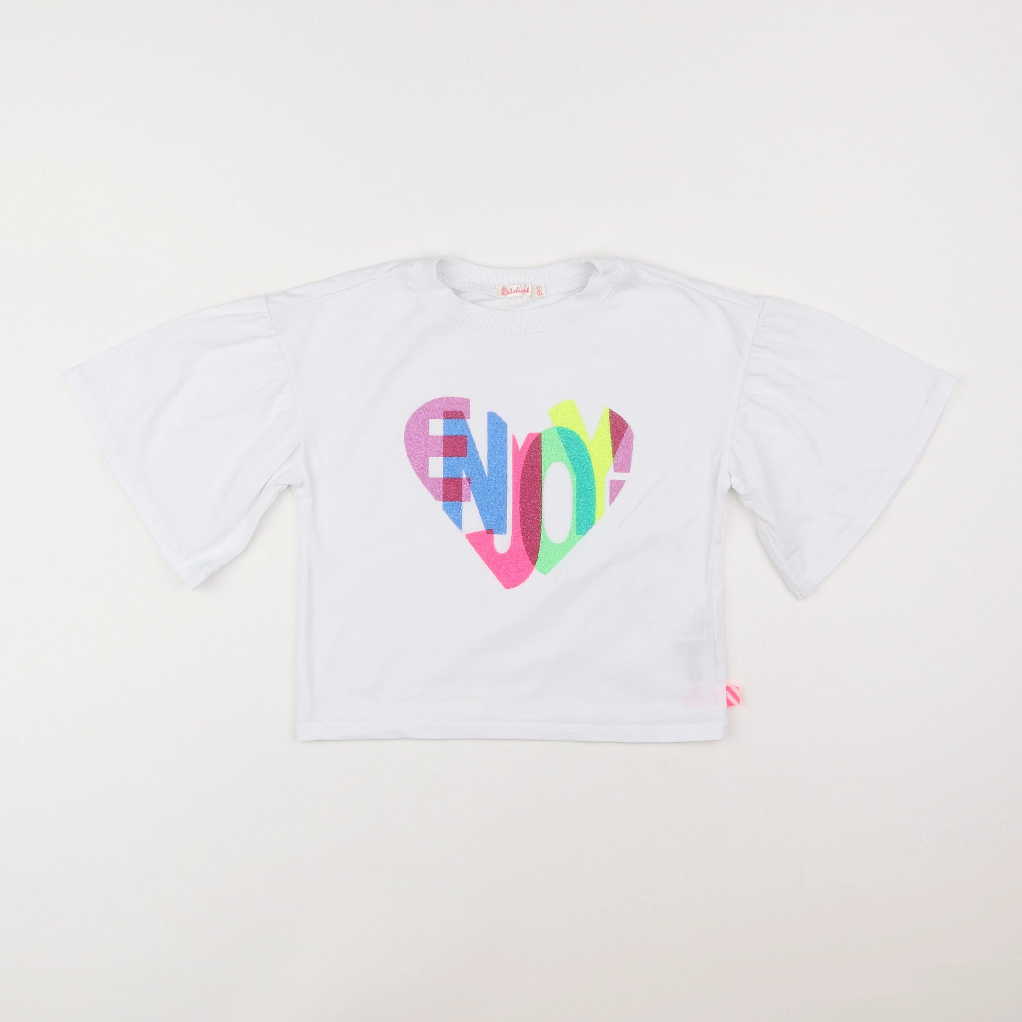 Billie Blush - tee-shirt blanc, multicolore - 6 ans