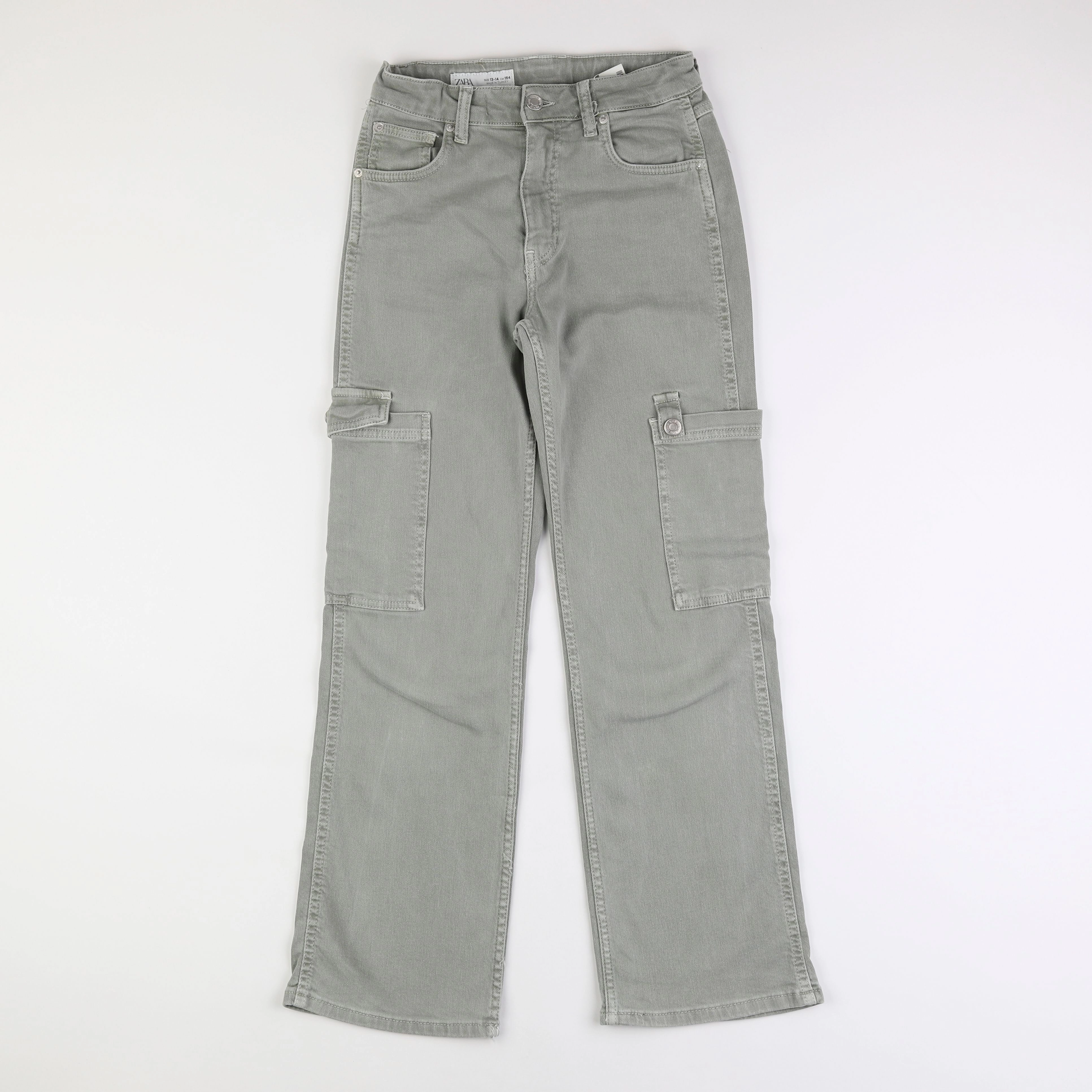 Zara - jean vert - 13/14 ans