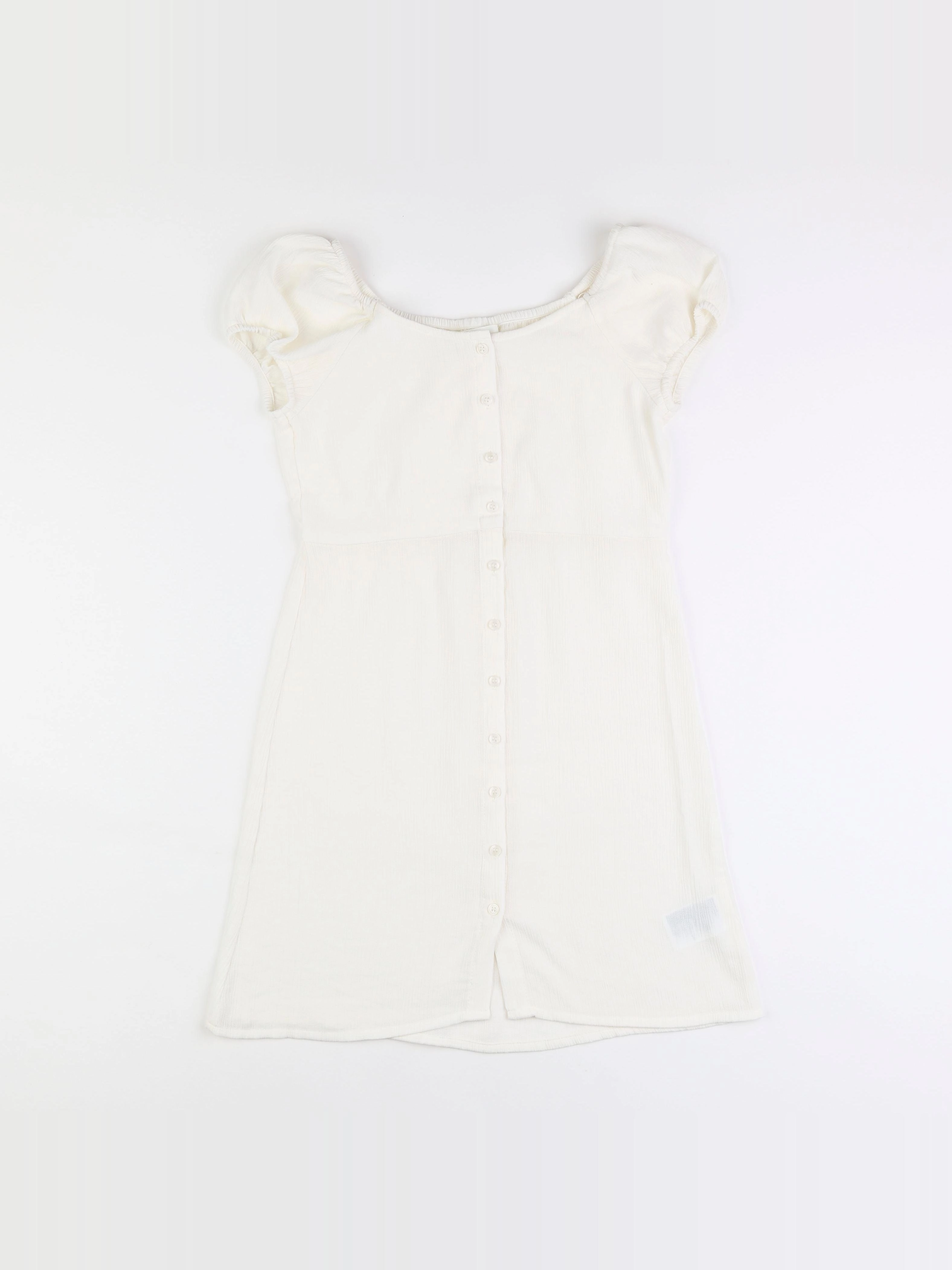 H&M - robe blanc - 11/12 ans