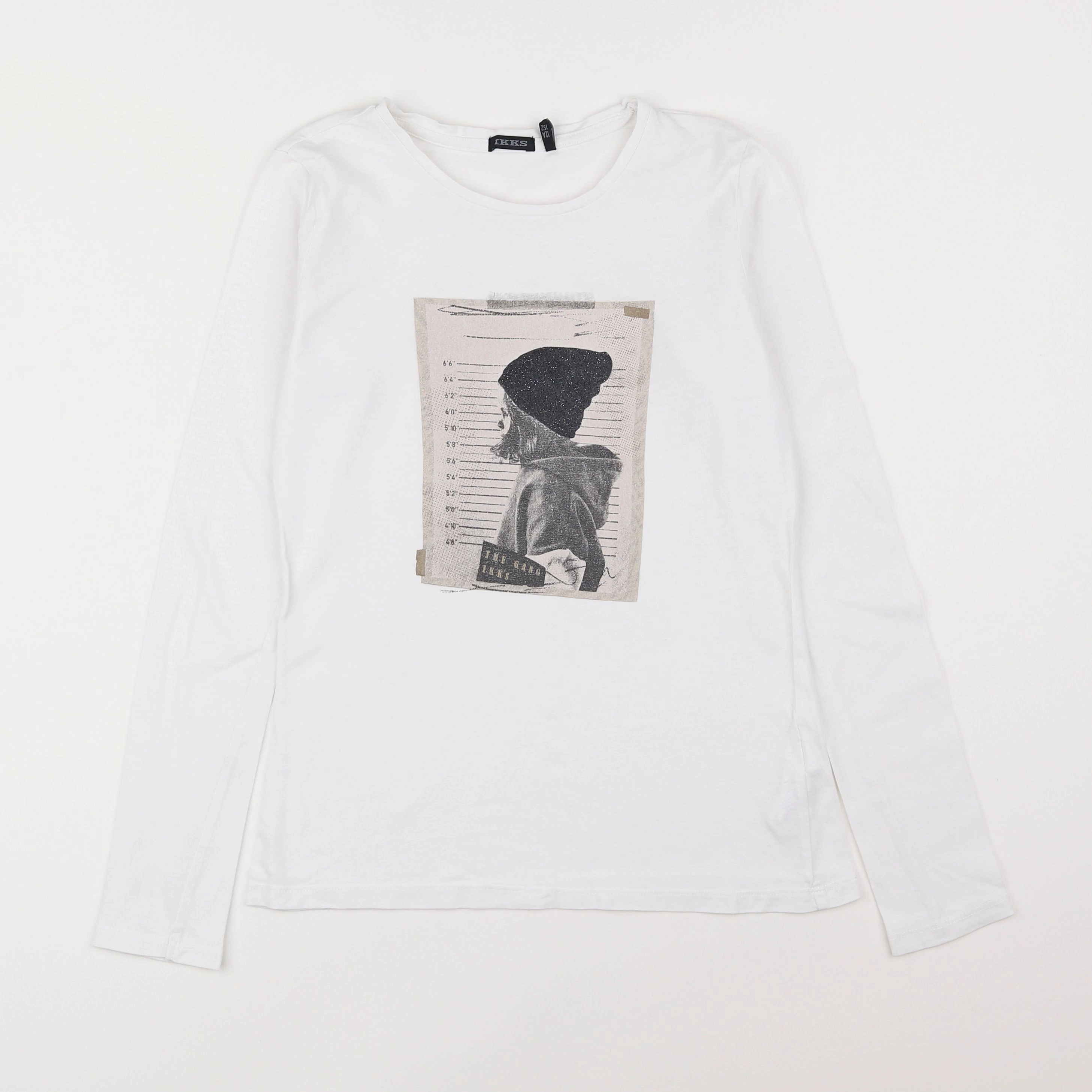 IKKS - tee-shirt blanc - 12 ans