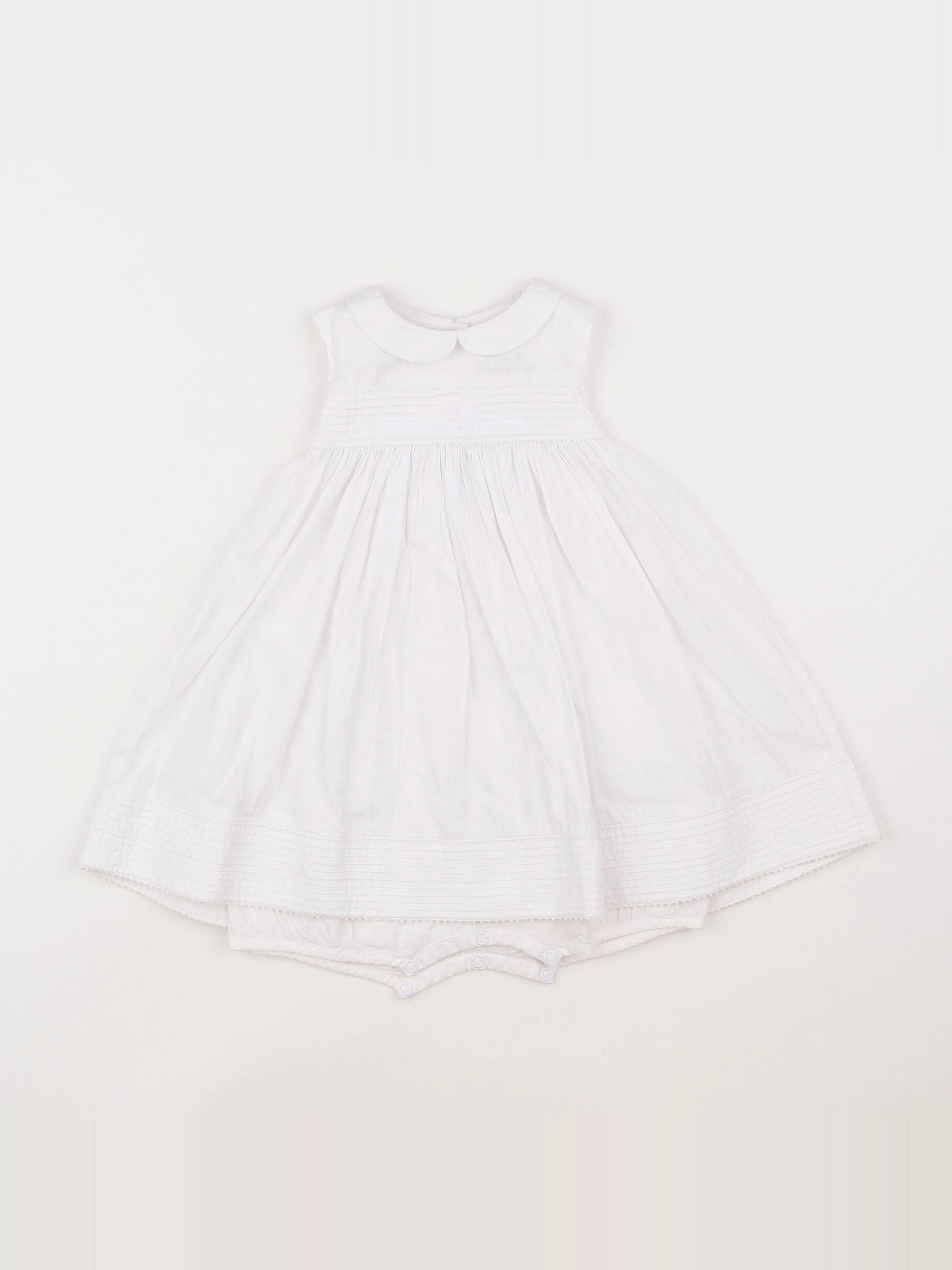 Cyrillus - robe blanc - 18 mois