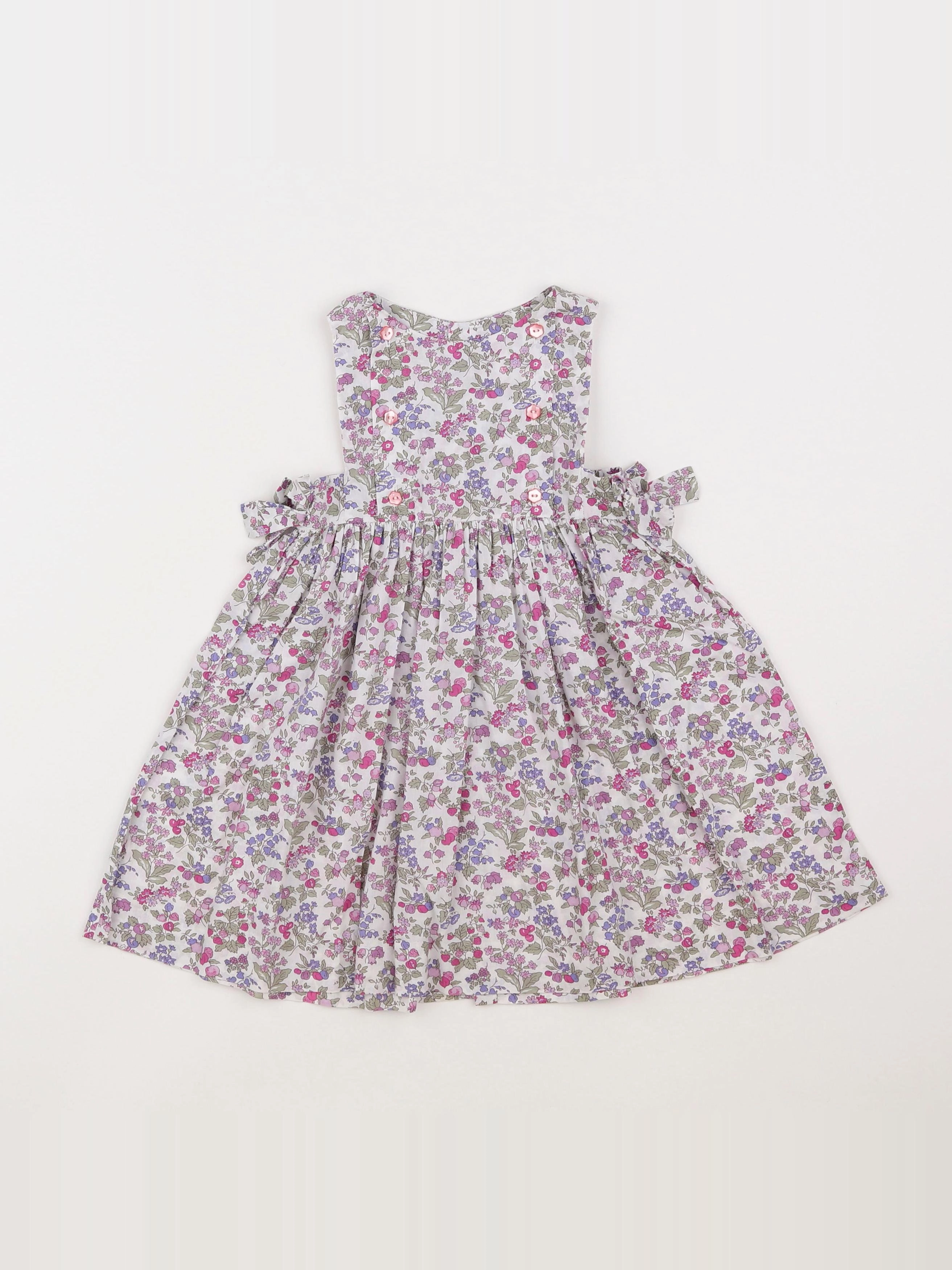 Jacadi - robe liberty multicolore - 18 mois
