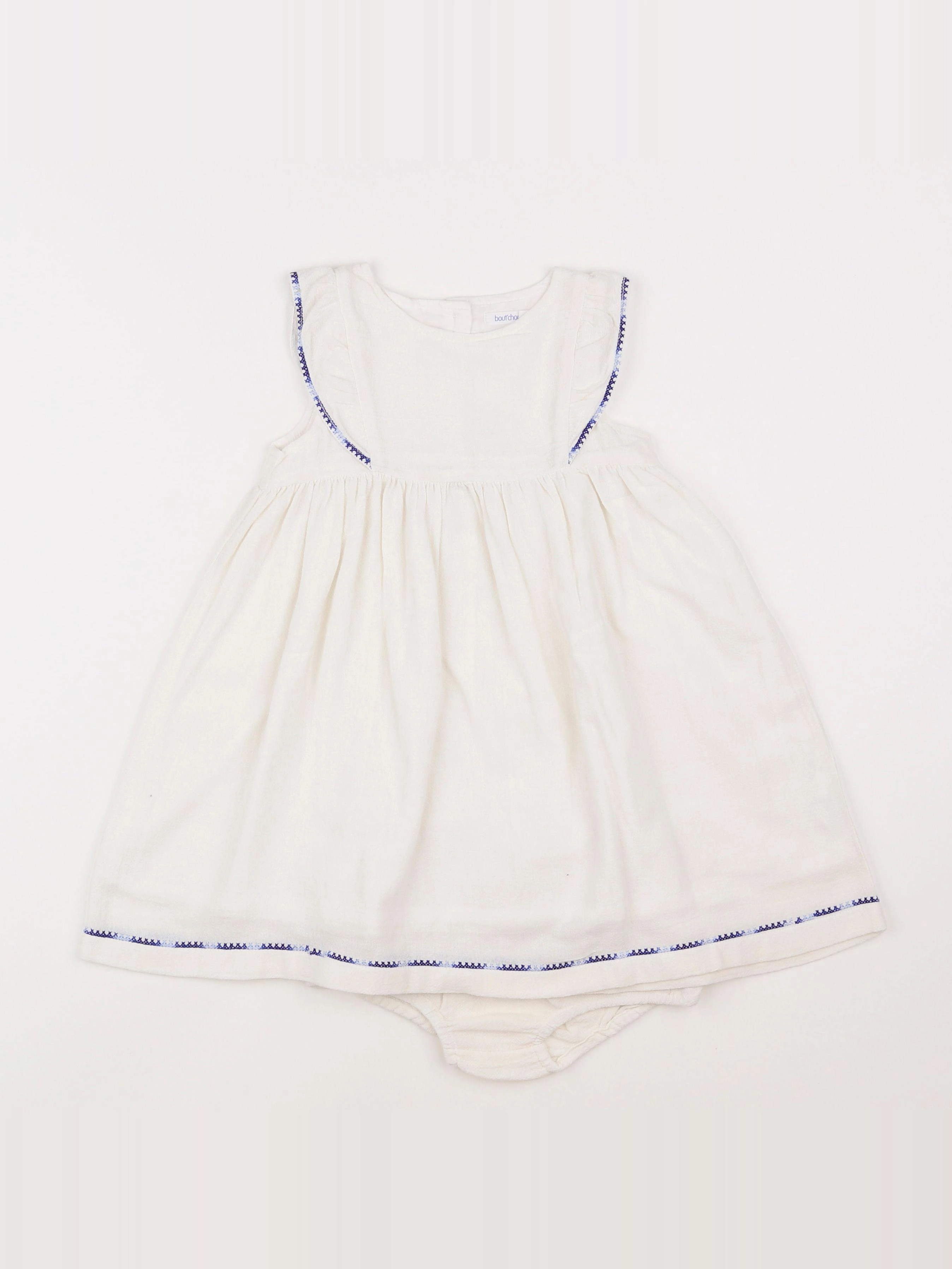 Boutchou - robe blanc - 18 mois