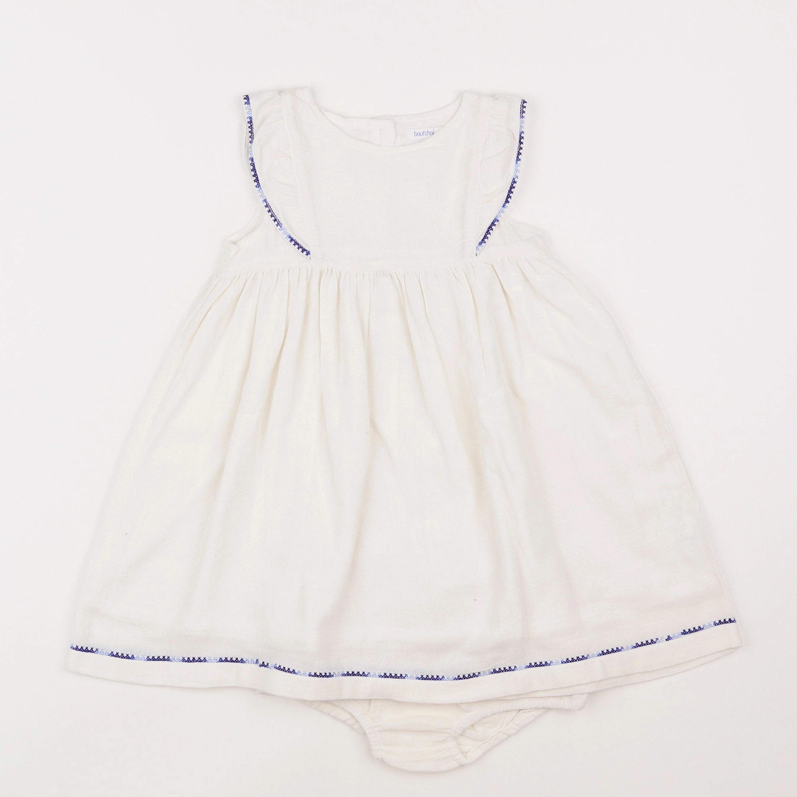 Boutchou - robe blanc - 18 mois