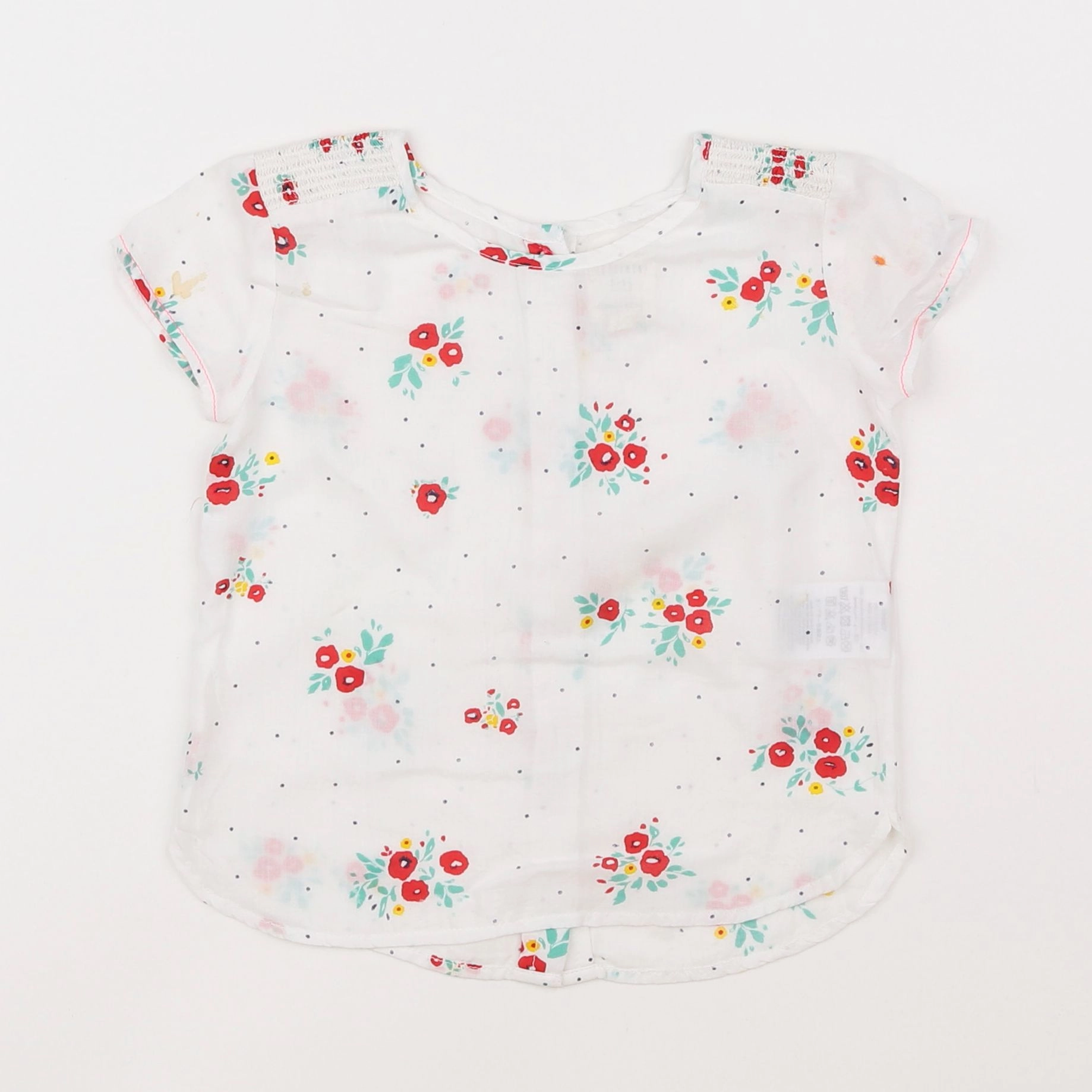 Carrément Beau - blouse blanc - 2 ans