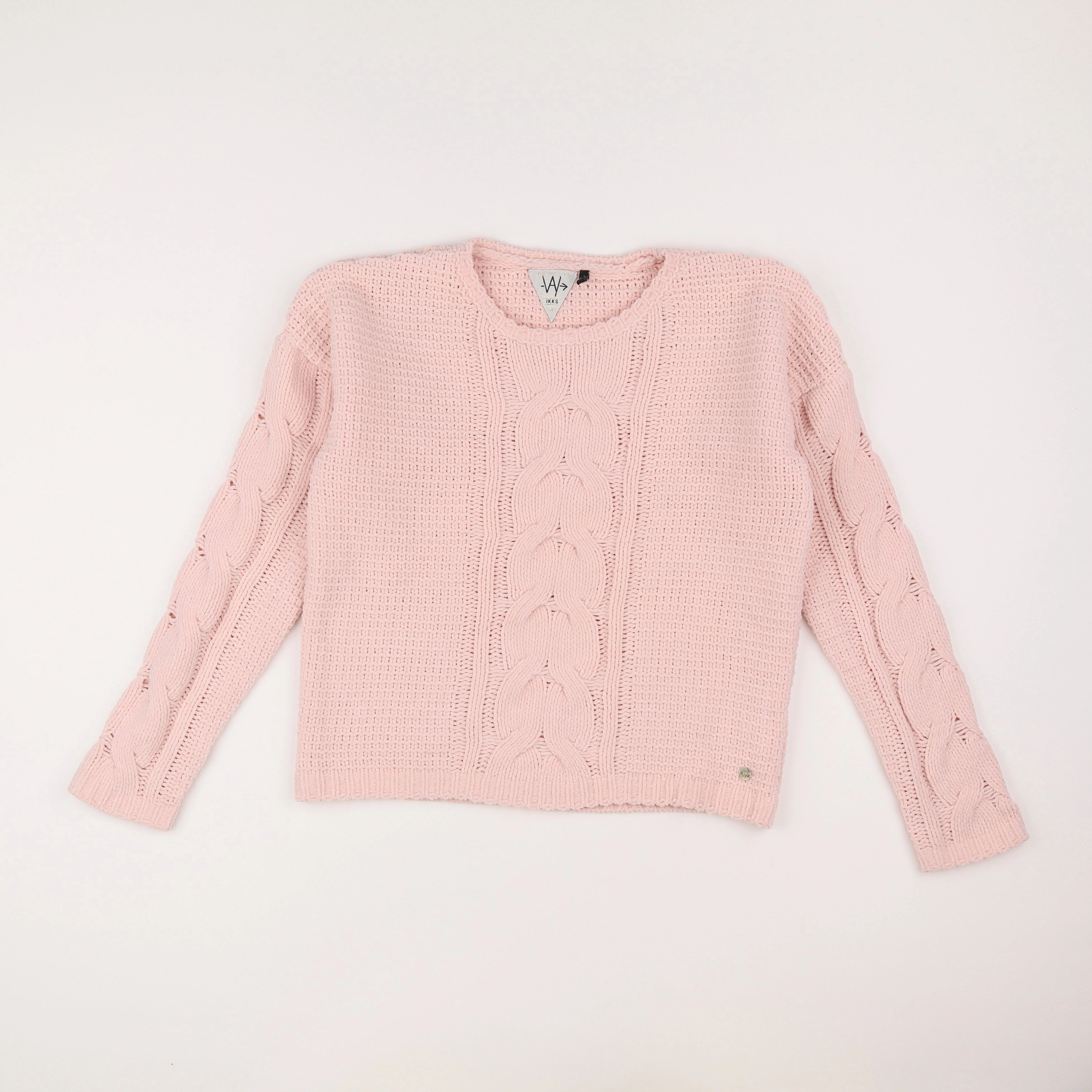 IKKS - pull rose - 14 ans