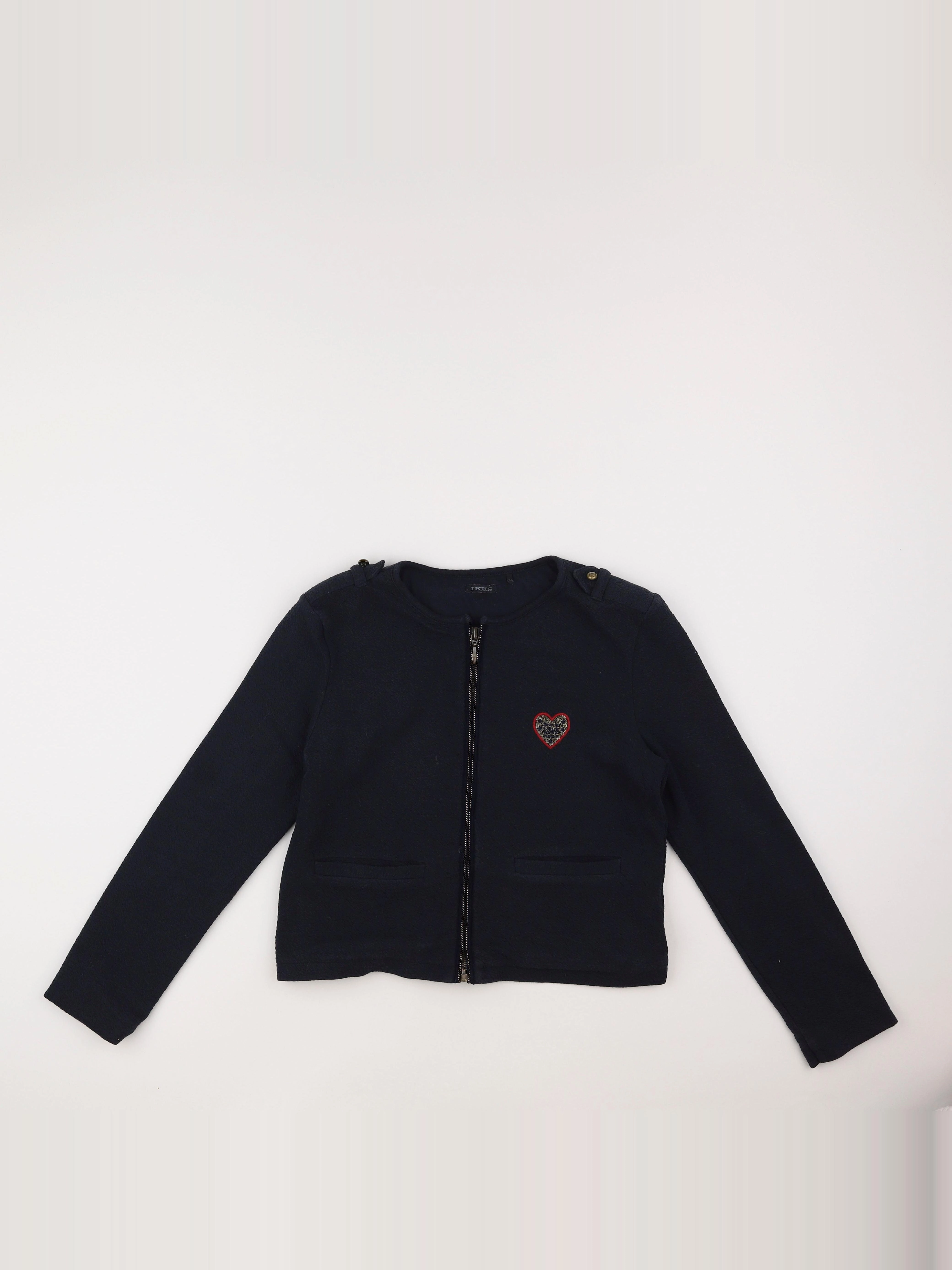 IKKS - sweat bleu - 12 ans