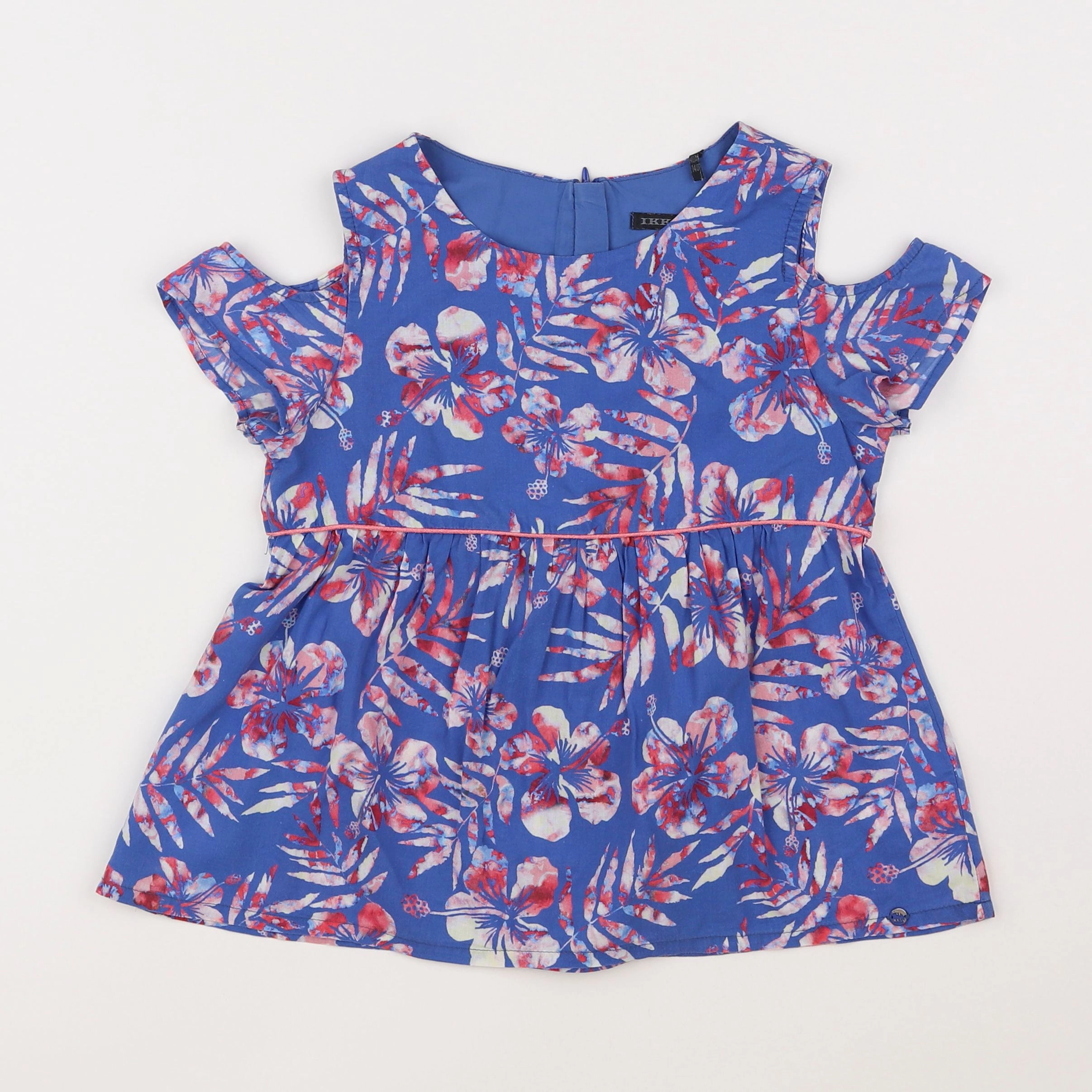 IKKS - blouse bleu - 10 ans