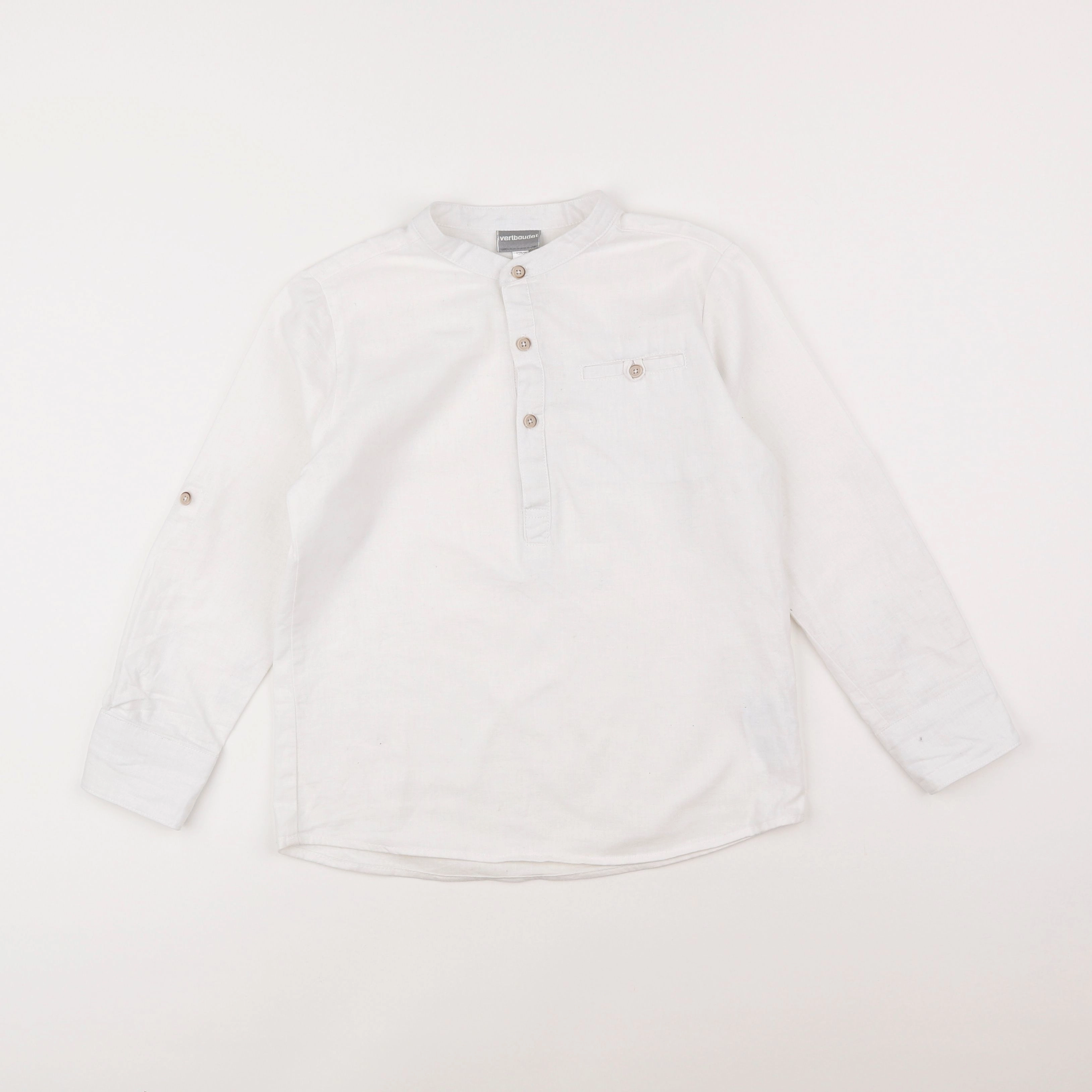 Vertbaudet - chemise blanc - 8 ans