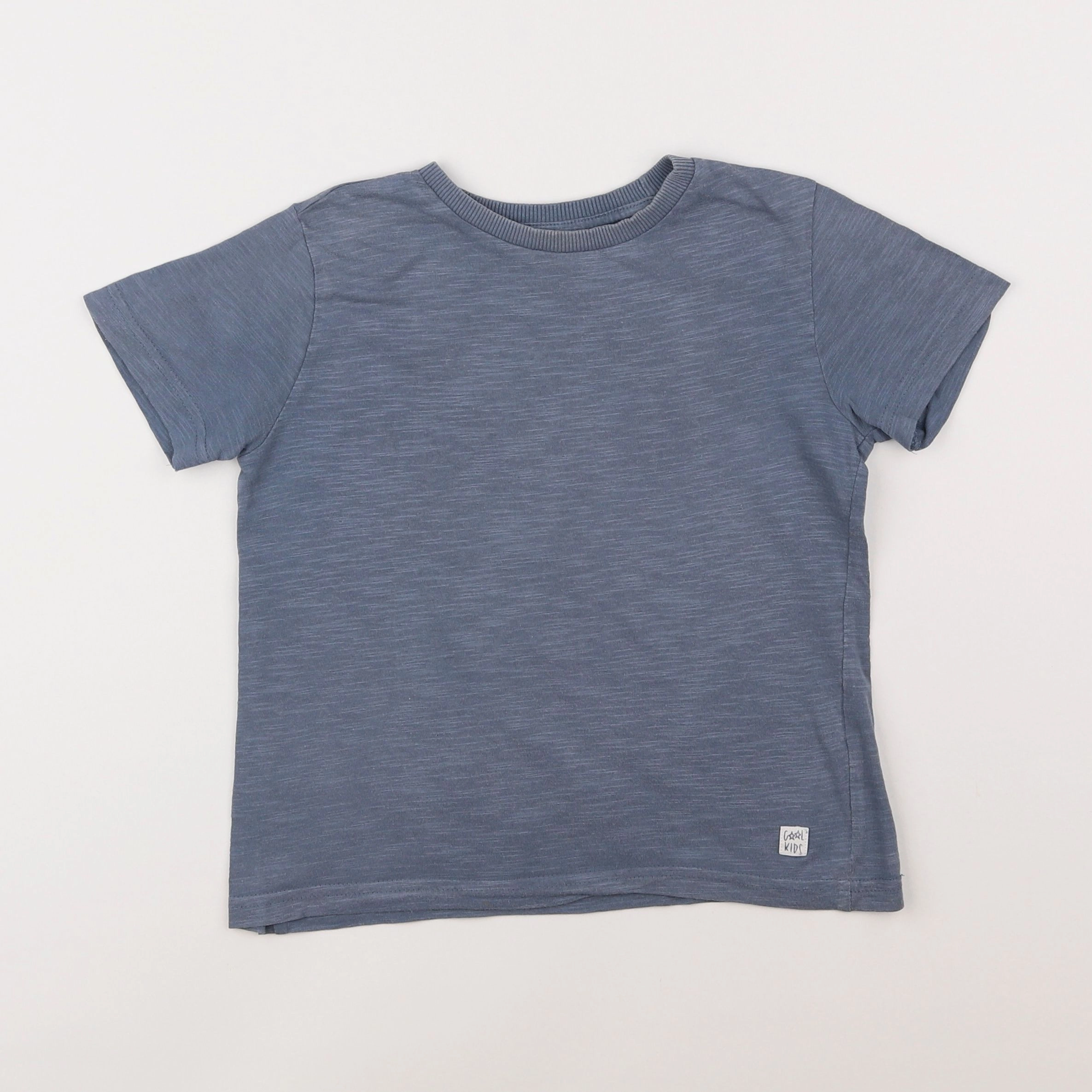 Vertbaudet - tee-shirt bleu - 6 ans