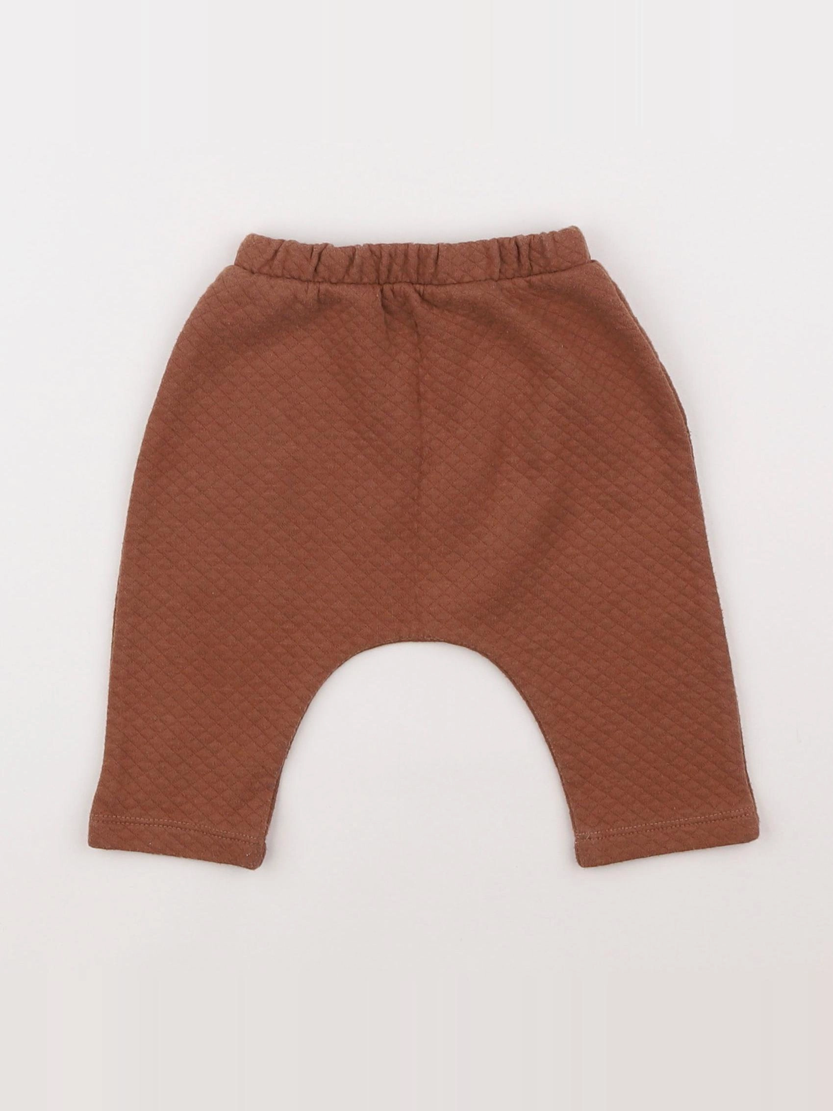 Vertbaudet - jogging marron - 6 mois